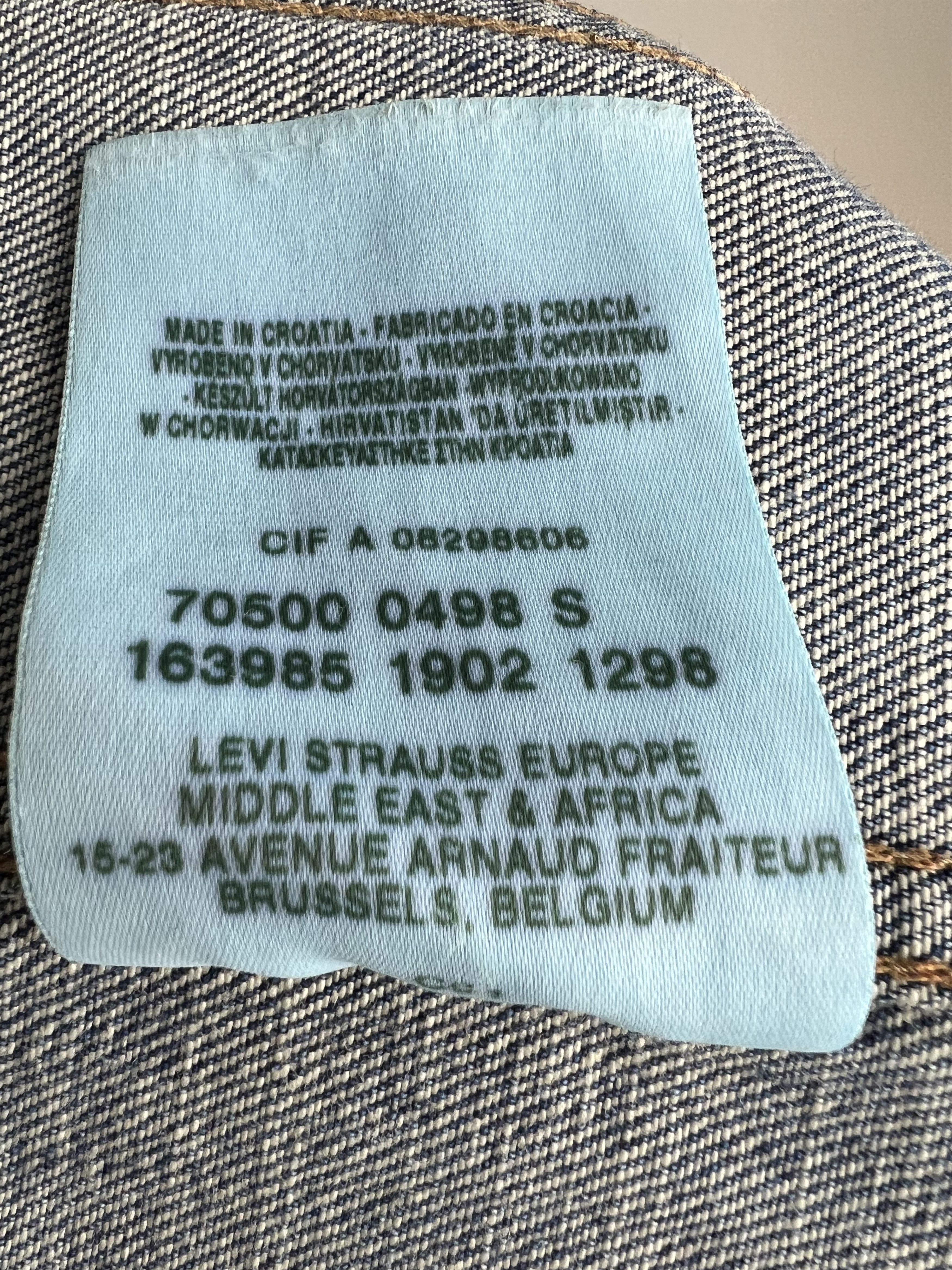 Levi's Levis Women's Blue Denim Jacket Size S Size S / US 4 / IT 40 - 9 Thumbnail
