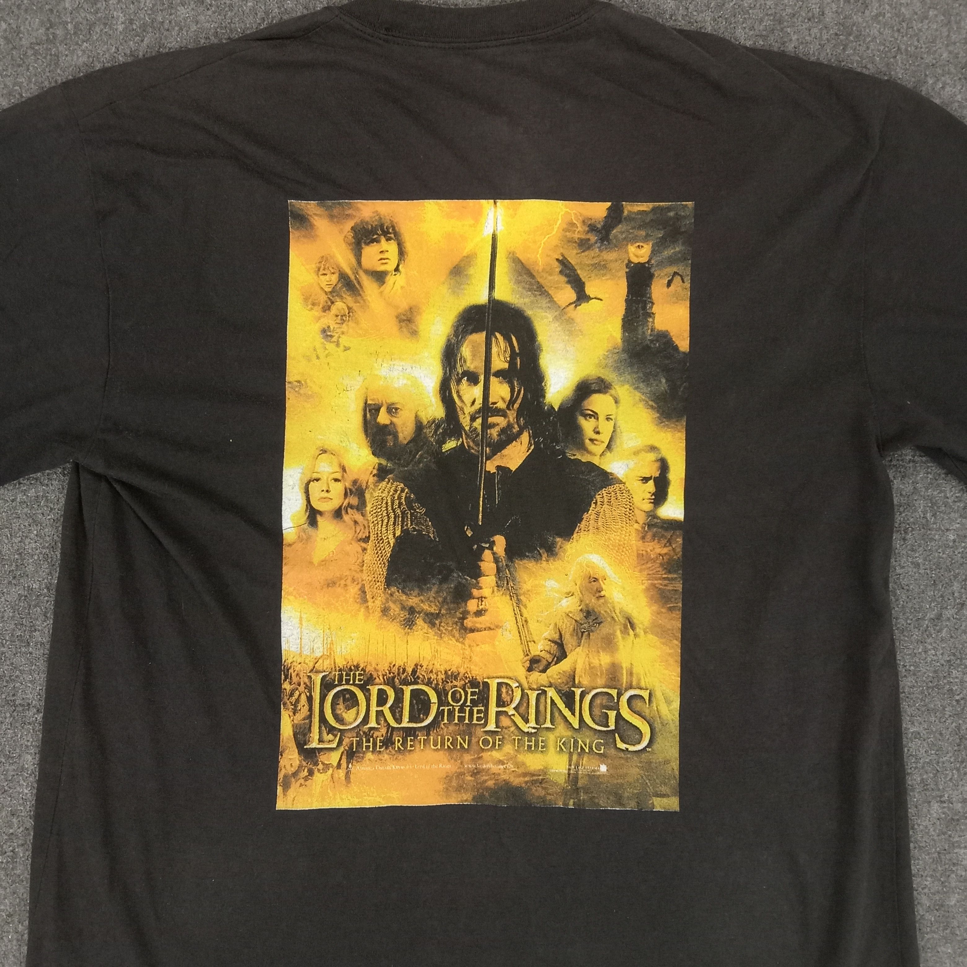 Vintage The Lord Of The Rings American Movie Promo Tshirt Size US M / EU 48-50 / 2 - 2 Thumbnail