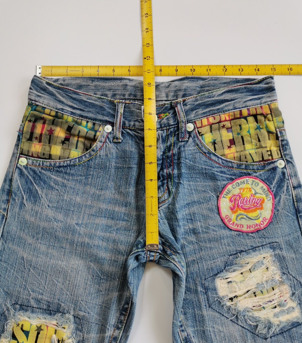 Other Raring Grand Mind Japan Denim Jeans Size US 30 / EU 46 - 9 Thumbnail