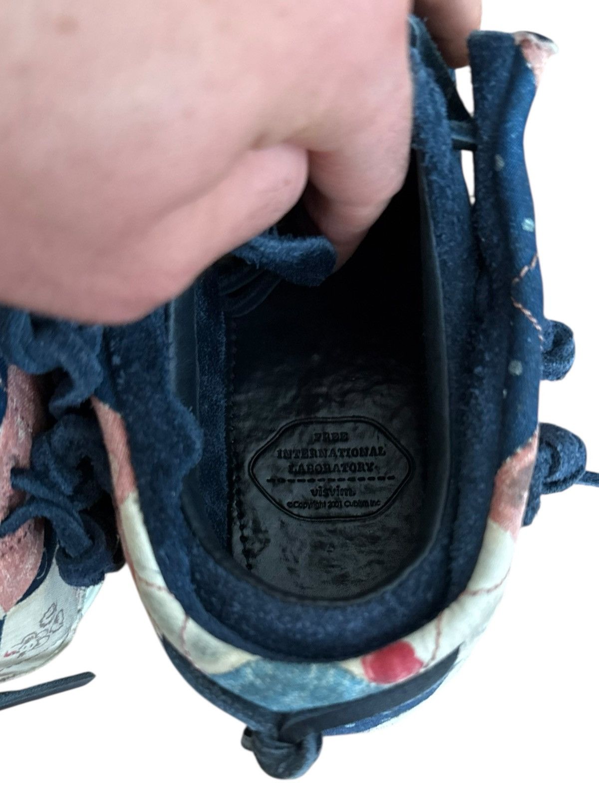 Visvim GRAIL 2014 FBT Blue Geo Patchwork Size US 9 / EU 42 - 10 Thumbnail