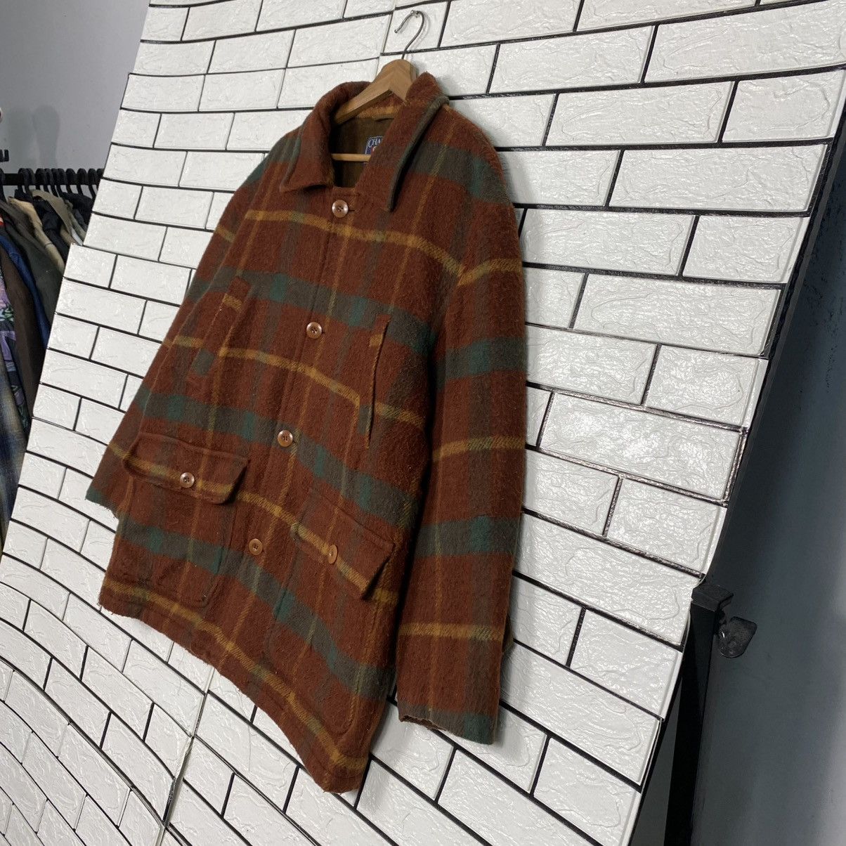 Chaps Ralph Lauren 🔥VINTAGE WOOL BUTTON JACKET CHAPS RALPH LAUREN BLANKET Size US L / EU 52-54 / 3 - 2 Thumbnail