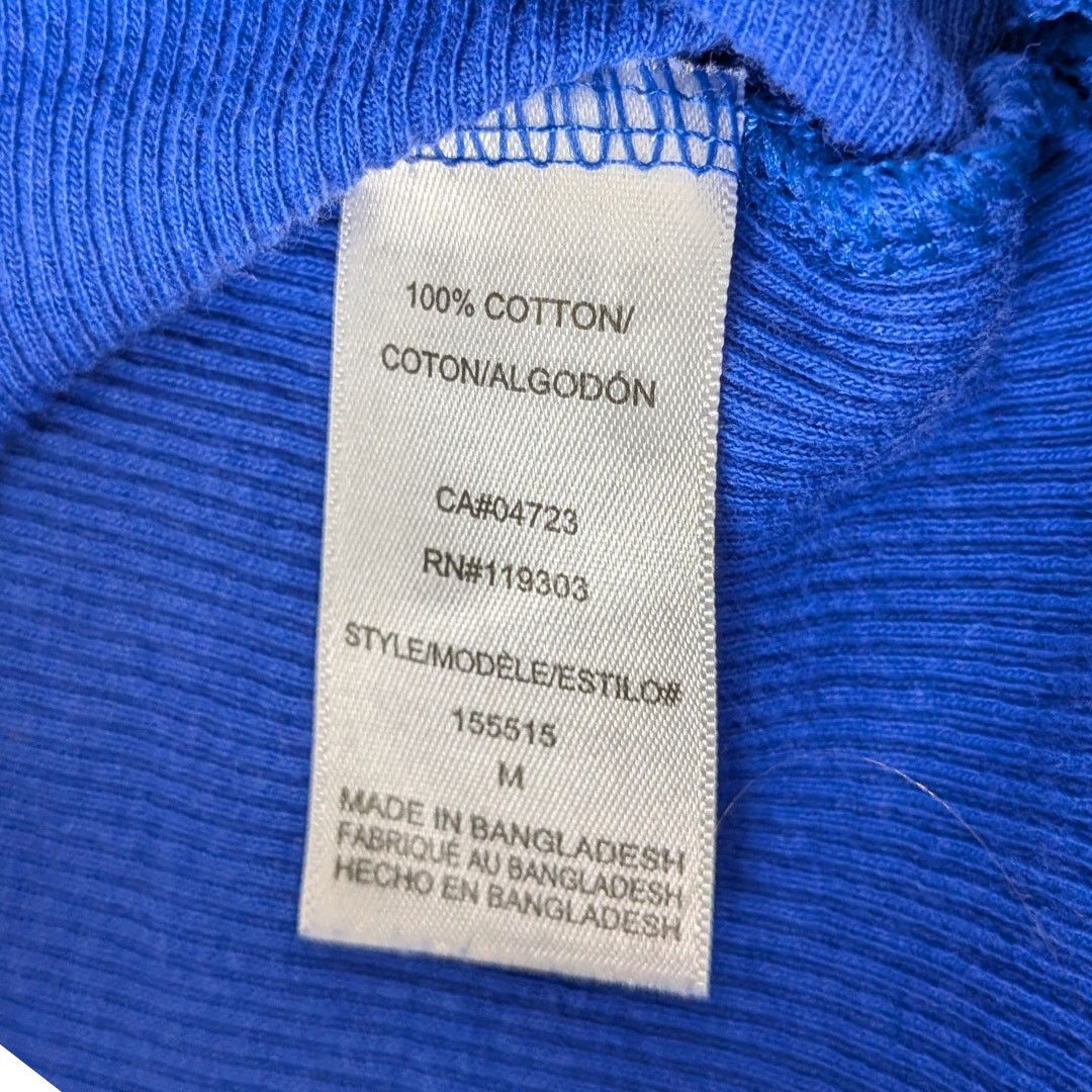 Vintage Vintage Sleep Riot Y2K Fitted Blue Tank Top | Women's M Size M / US 6-8 / IT 42-44 - 4 Thumbnail