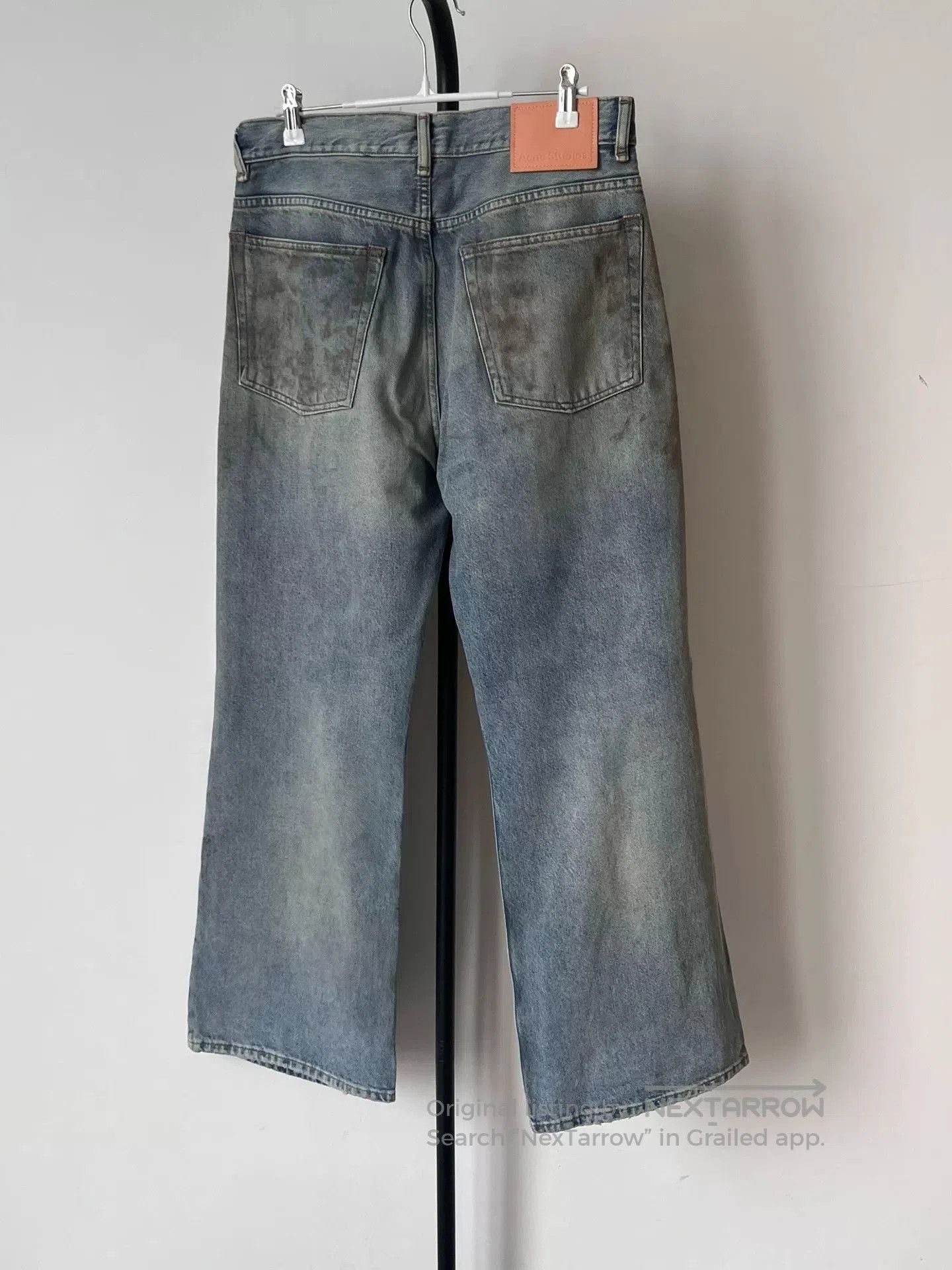 Acne Studios Acne Studios Blue Wide. Size US 29 - 2 Thumbnail