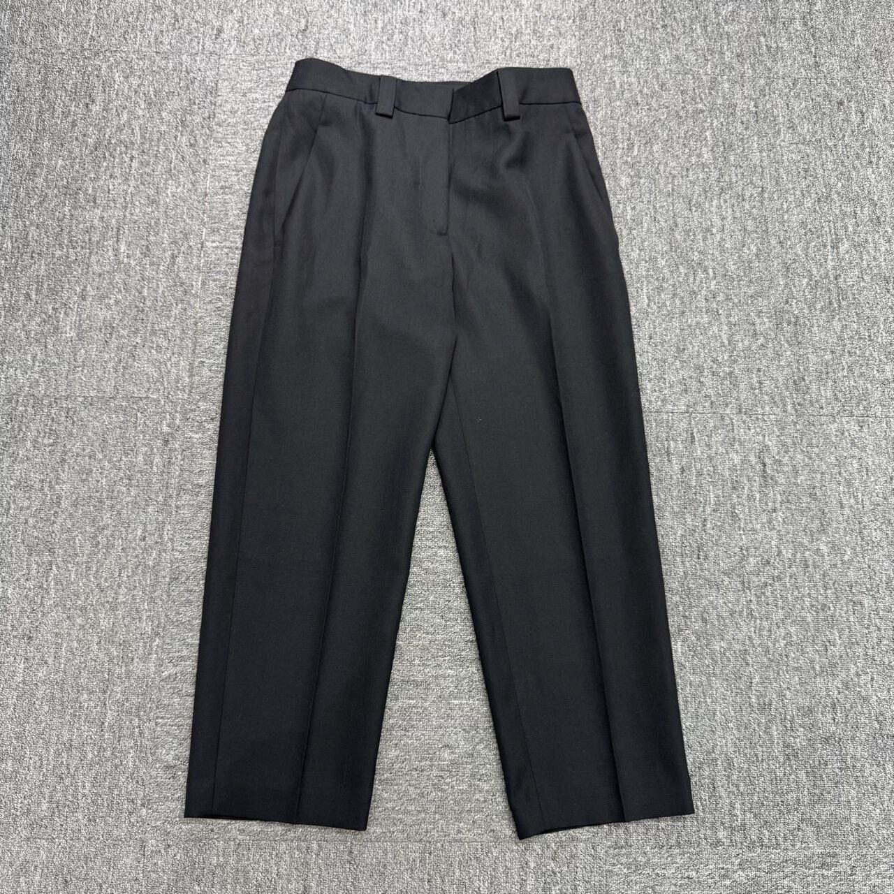 Acne Studios acne studios black wool casual pants Size US 38 / EU 54 - 1 Thumbnail