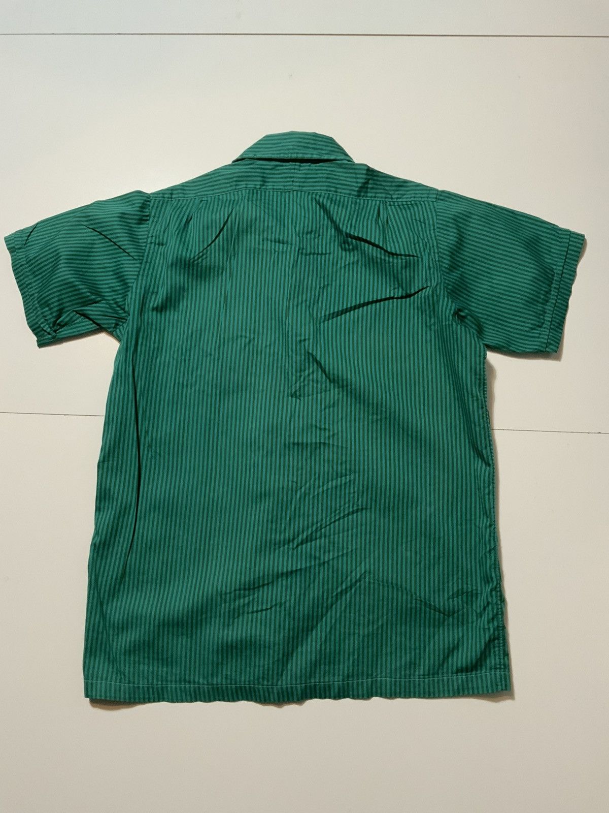 Designer × Vintage 70s 80s Cuzzens Switzerland Woven Cabana Beach Stripe Shirt Size US M / EU 48-50 / 2 - 2 Thumbnail