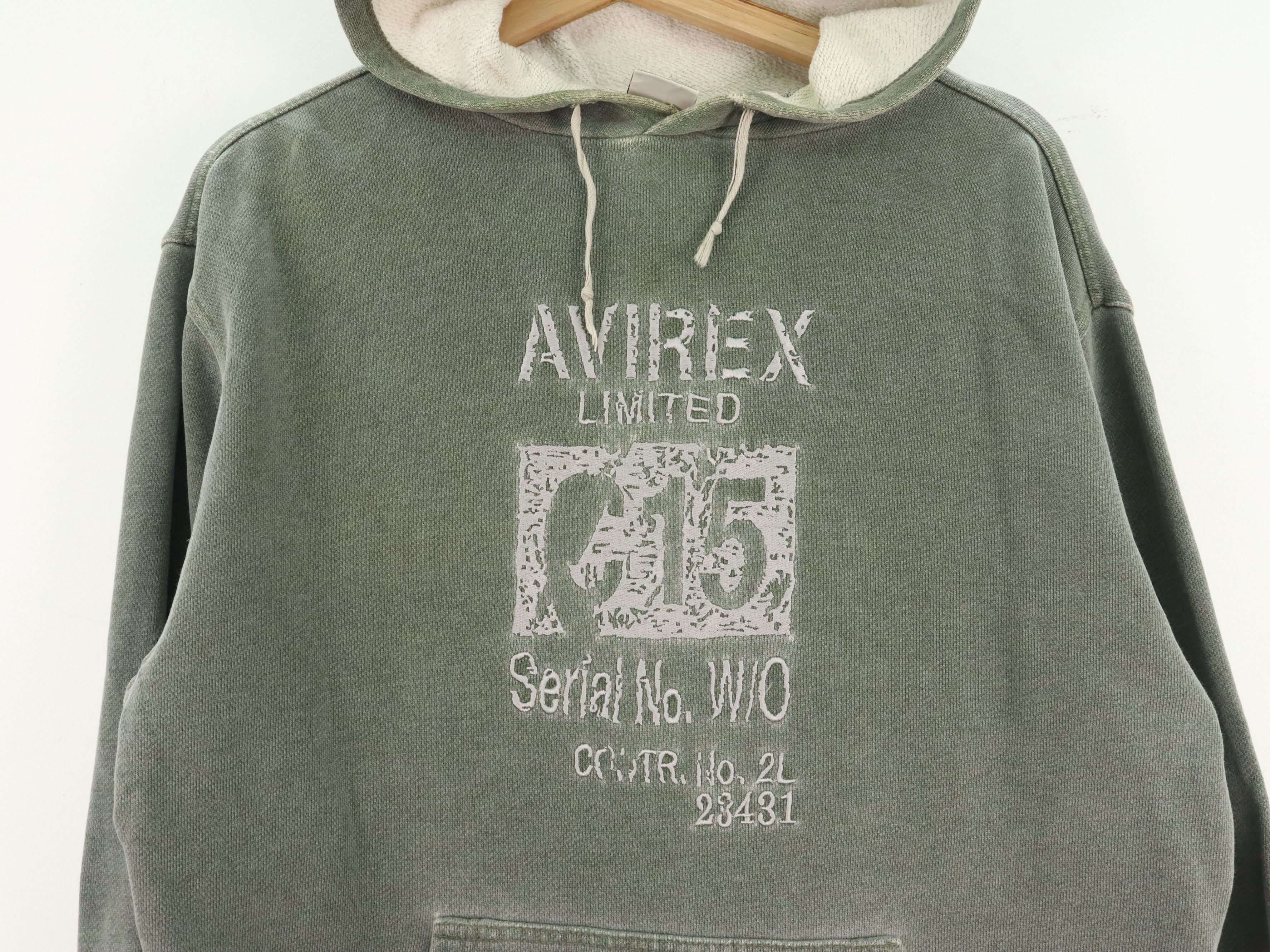 Avirex Avirex Limited USA Embroidery Faded Style Hoodie Sweatshirt Size US M / EU 48-50 / 2 - 5 Thumbnail