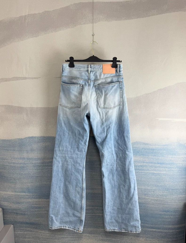 Acne Studios Acne studios Washed blue leather jeans 2502-Nextarrow Size US 34 / EU 50 - 3 Thumbnail