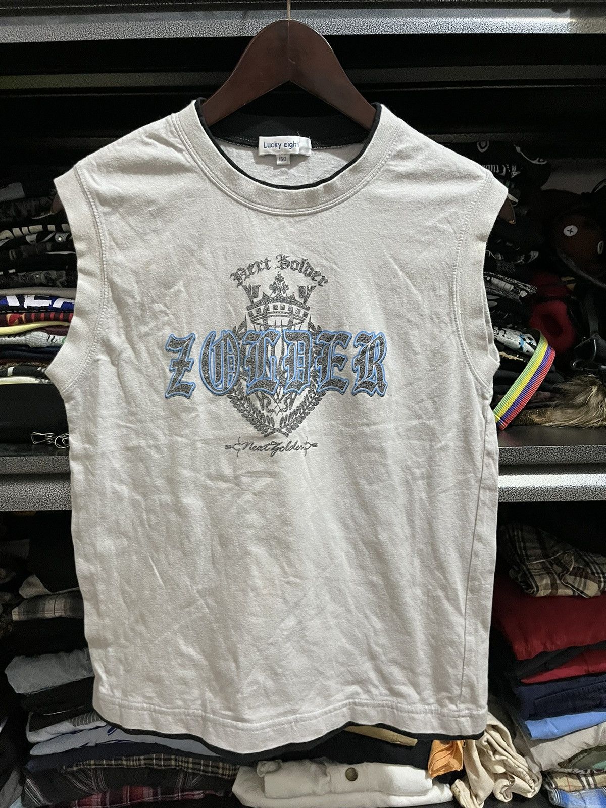 Japanese Brand 💸BINDINGOFFER💸Lucky eight poem Size S / US 4 / IT 40 - 1 Thumbnail