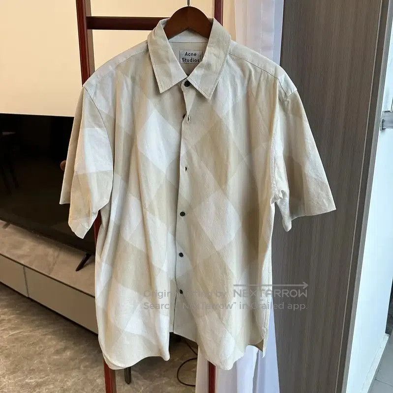 Acne Studios Acne Studios Summer Beige Cotton Shirt. Size US L / EU 52-54 / 3 - 1 Thumbnail