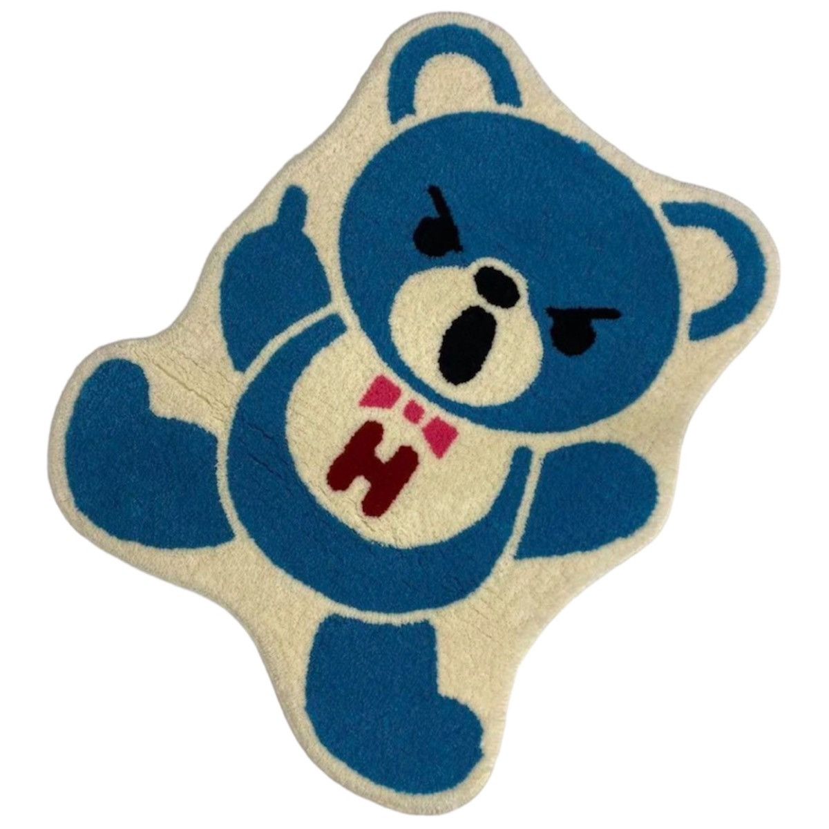 Pre-owned Hysteric Glamour Fuck Bear Rug Blue 2016