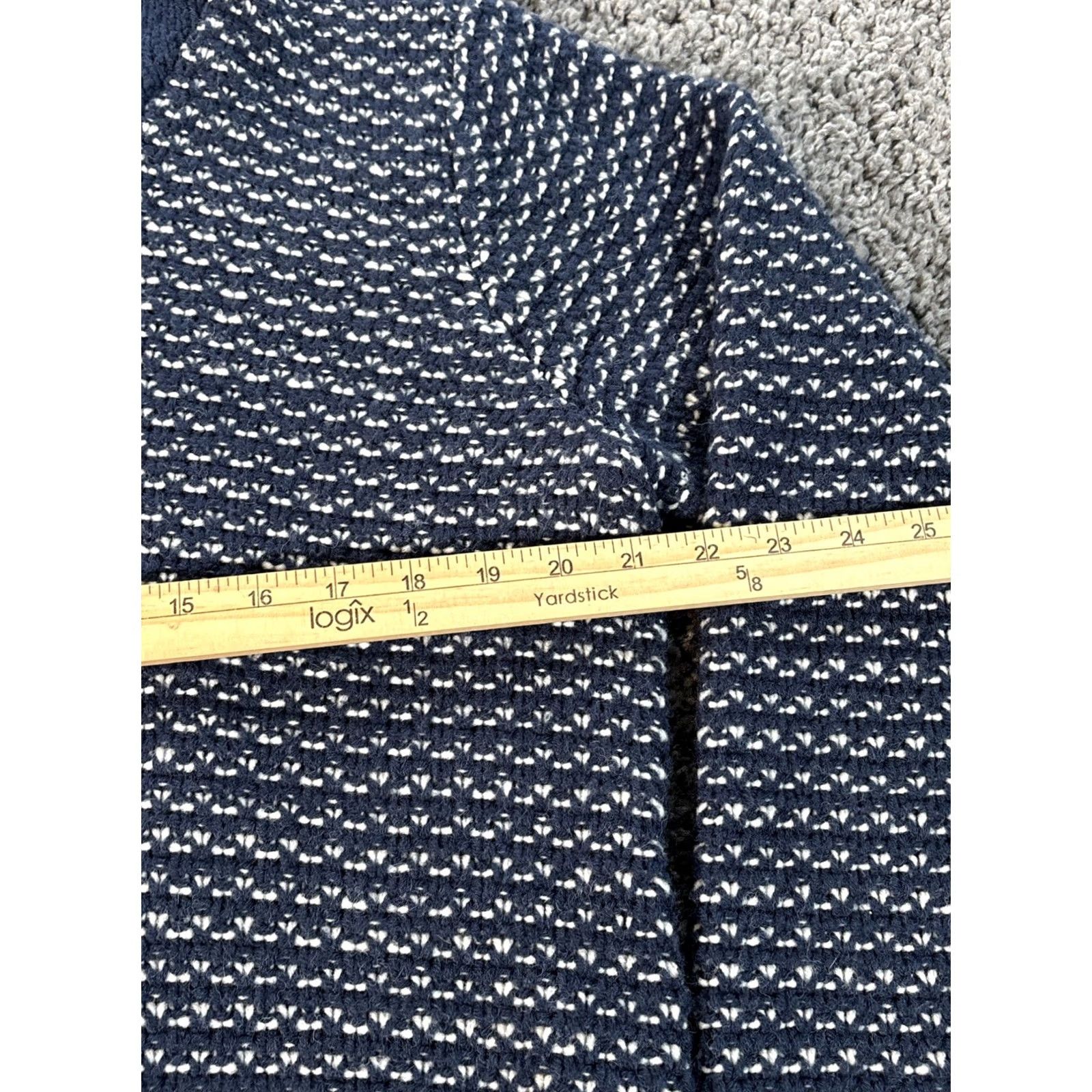 Orvis Orvis Sweater Cardigan Mens M Blue Wool Nylon Knit Shawl Collar Pockets Regular Winter Size US M / EU 48-50 / 2 - 3 Thumbnail
