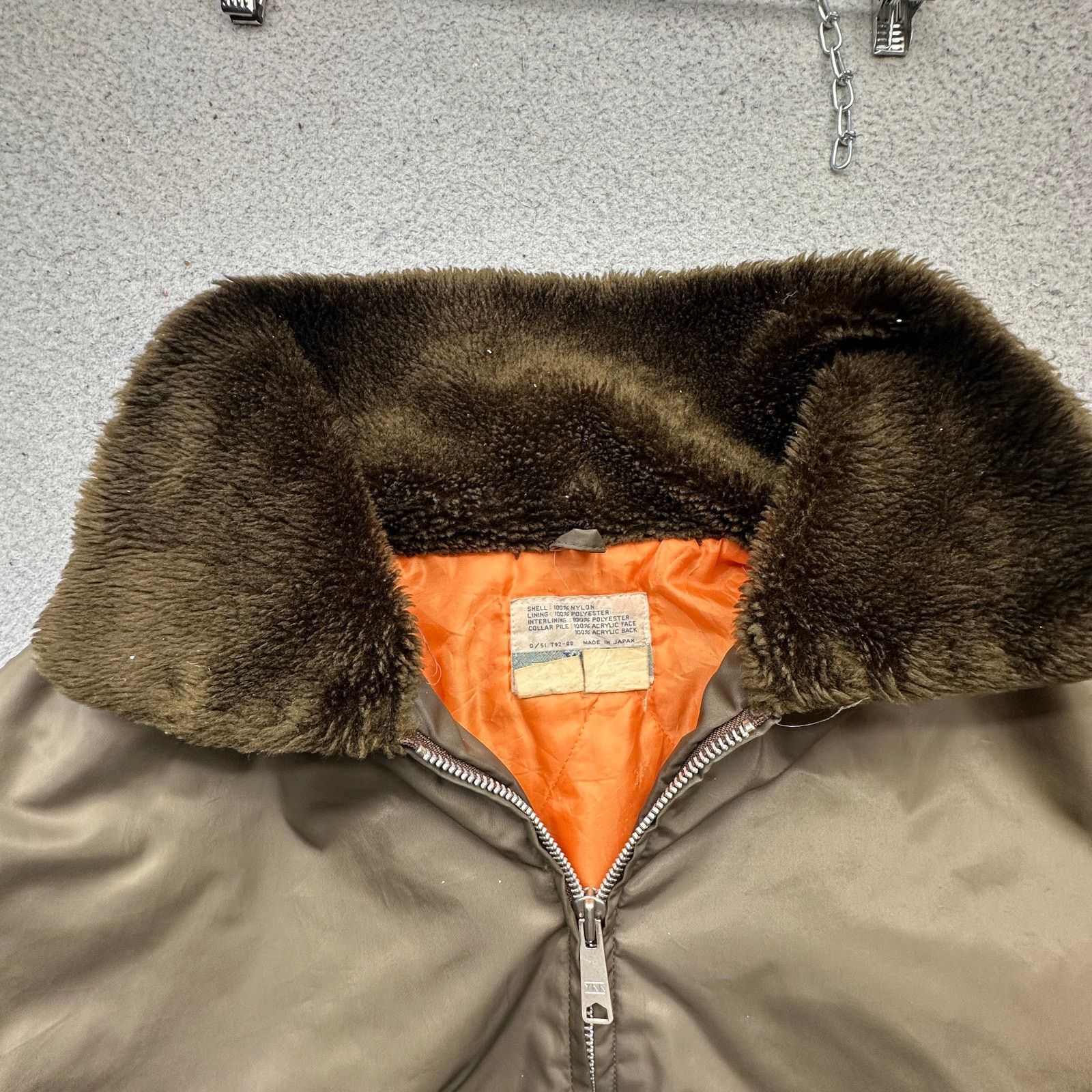 Sears VTG 70s Sears Work Leisure Bomber Jacket Large Collar Japan Size US L / EU 52-54 / 3 - 7 Thumbnail