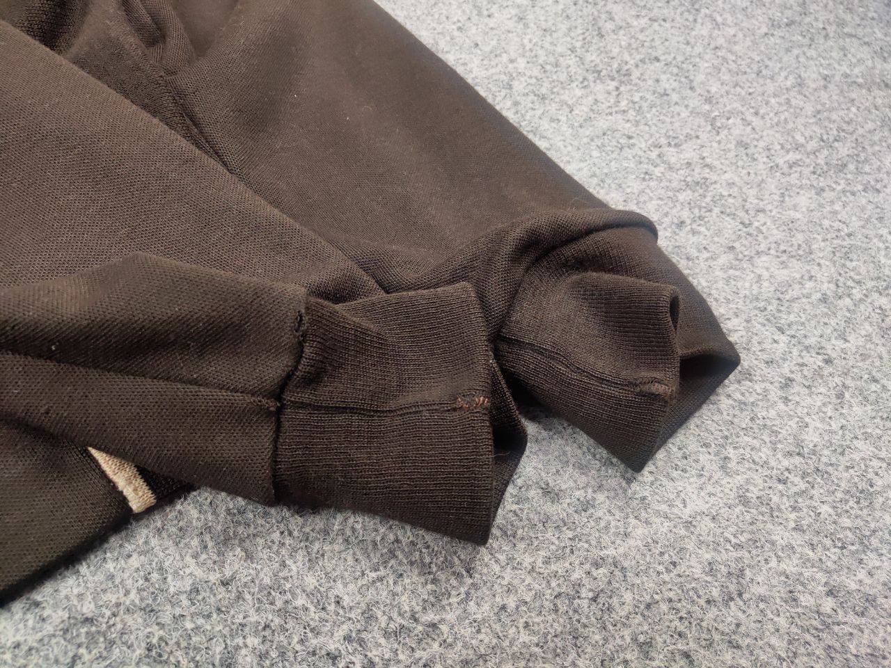 Vintage Luippold Vintage 70's track College Jacket Virgin Wool Brown Size US S / EU 44-46 / 1 - 10 Thumbnail