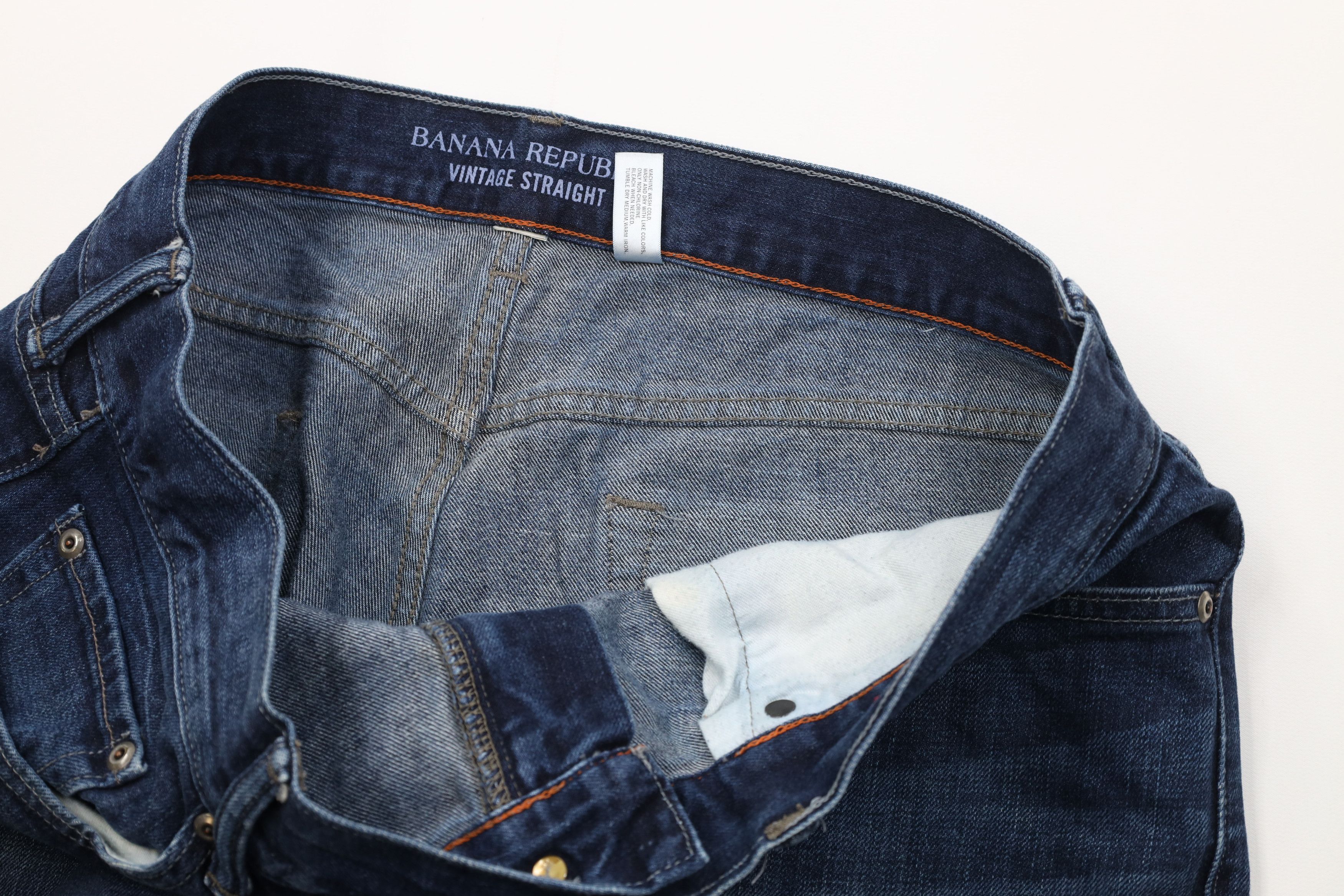 Banana Republic Vintage Y2K Banana Republic Vintage Straight Leg Jeans Size US 36 / EU 52 - 8 Thumbnail