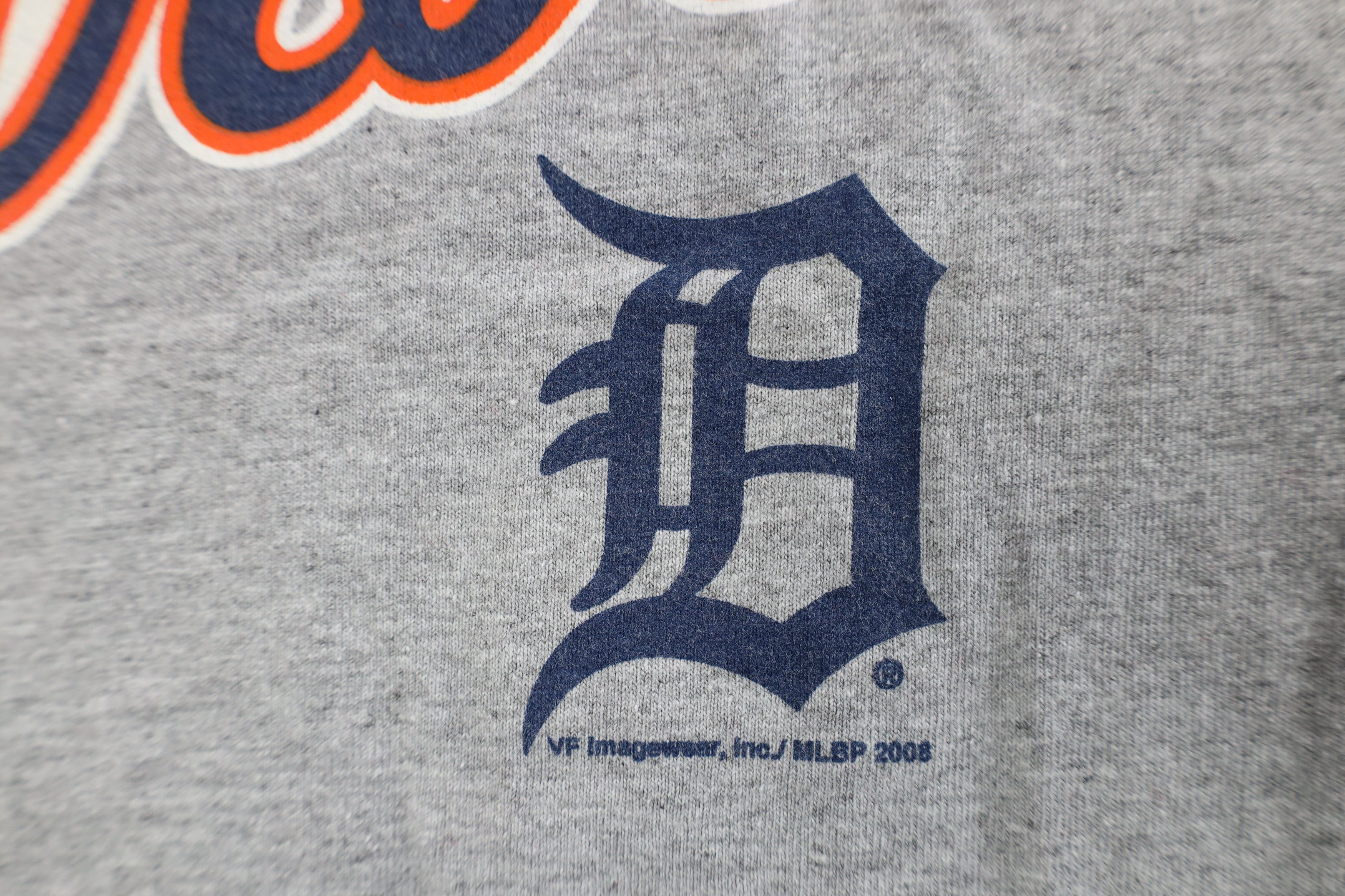 Majestic Vintage Y2K 2008 Majestic Tigers Baseball Raglan T-Shirt Size US XL / EU 56 / 4 - 5 Thumbnail