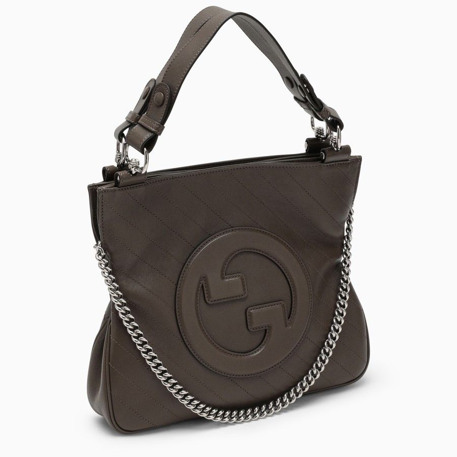 Gucci o1d2blof0824 Size: OS / Blondie Shopping Bag in Dark Brown Size ONE SIZE - 2 Thumbnail
