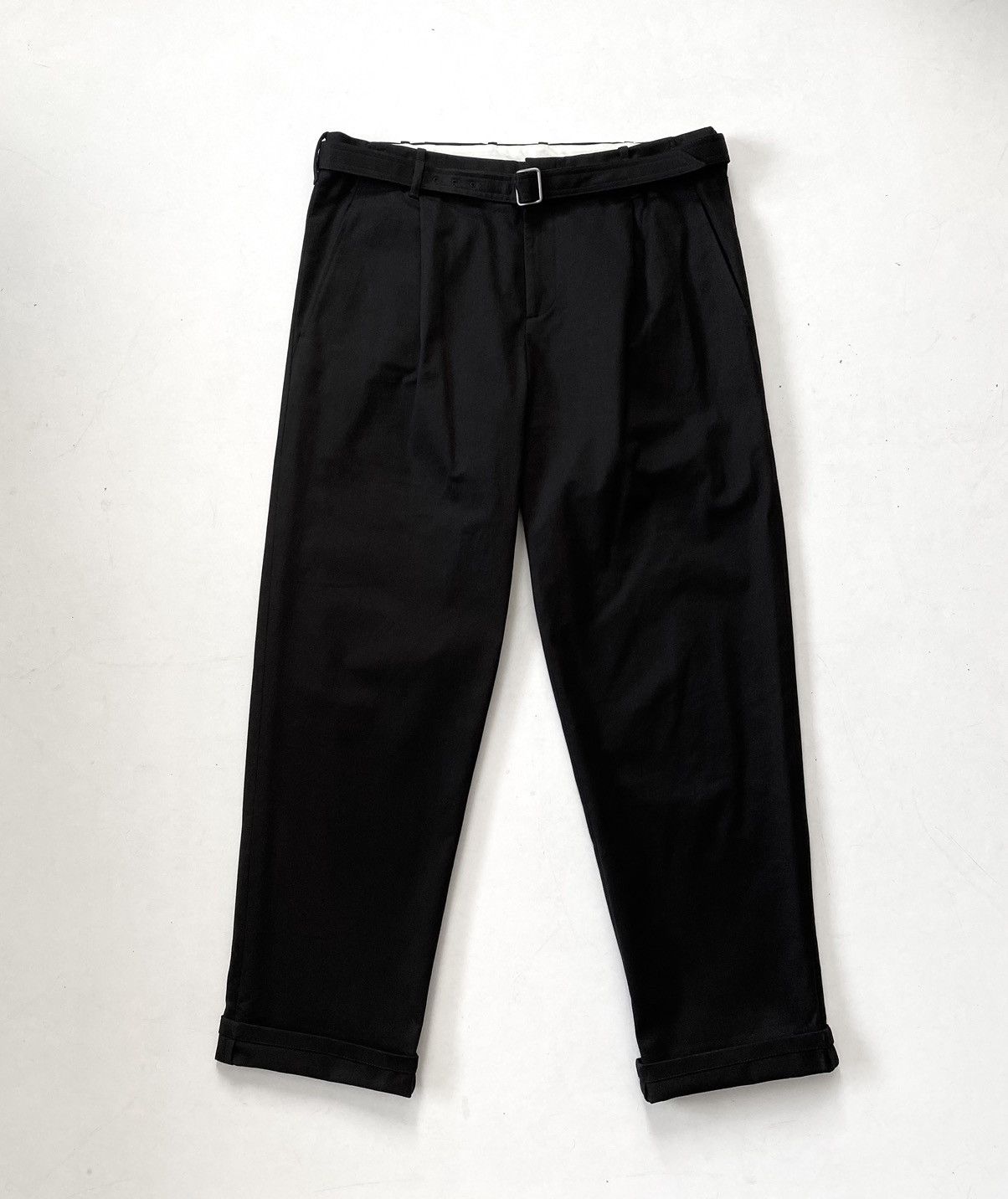 Neil Barrett Loose Fit Mid Rise Cotton Pants