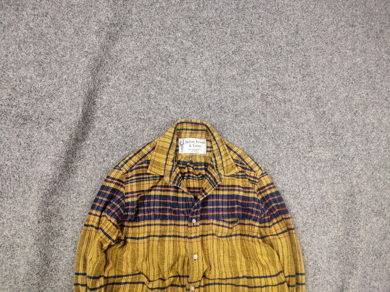 Sidian, Ersatz & Vanes Sidian, Ersatz & Vanes Flannel Pocket Shirt Vintage Size US S / EU 44-46 / 1 - 1 Thumbnail