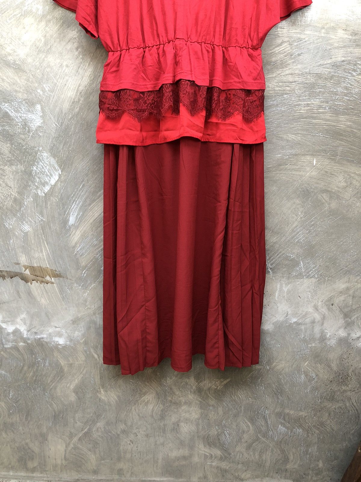 Undercover BNWT💥 GU Undercover Red Maxi Dress Size XL / US 12-14 / IT 48-50 - 3 Thumbnail