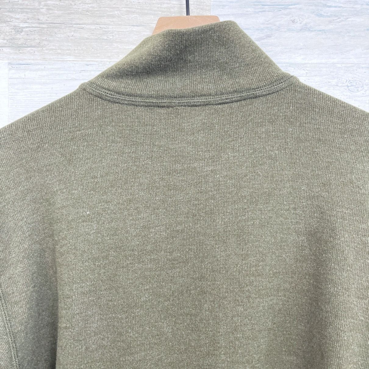 Other Territory Ahead Zip Button Polo Sweater Green Patches Mens L Size US L / EU 52-54 / 3 - 4 Thumbnail