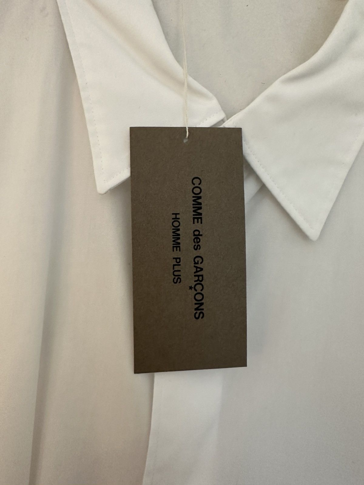 Comme des Garcons Homme Plus Chain Detail Cotton Shirt Size US S / EU 44-46 / 1 - 5 Thumbnail