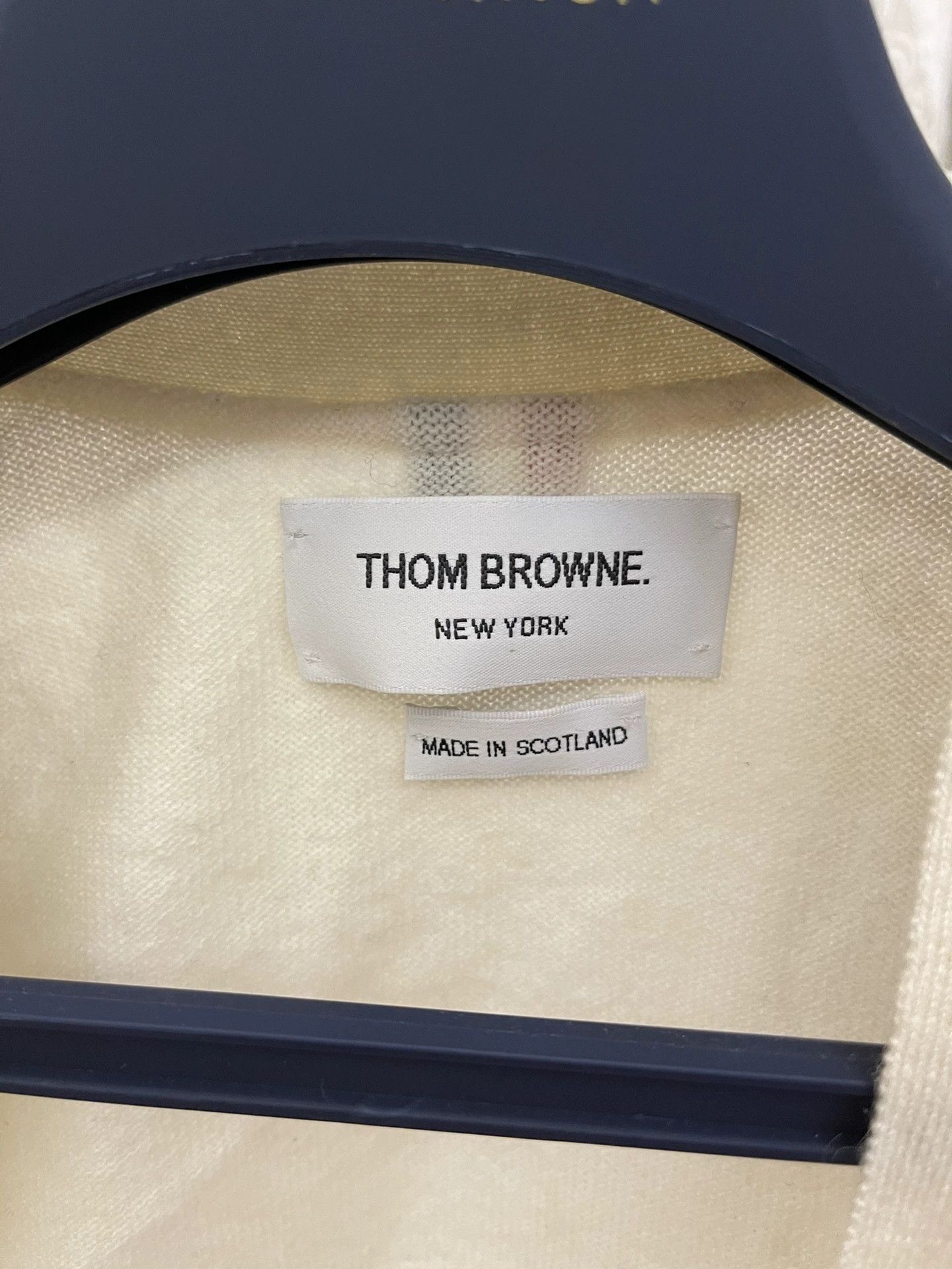 Thom Browne Thom Browne Cashmere Cardigan White 42 (XS/S) Size M / US 6-8 / IT 42-44 - 2 Thumbnail