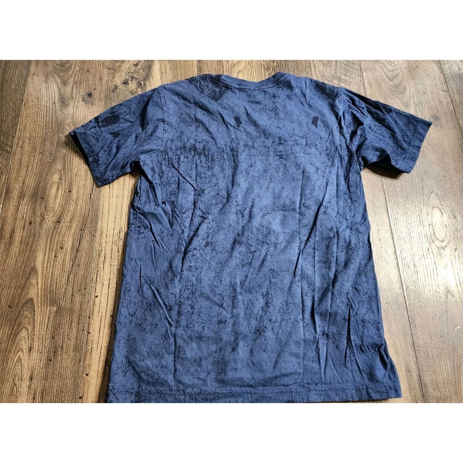 Vintage BATTAB Bangkok Mens M T-Shirt Yaksha Mask Blue Crew Neck Short Sleeve Size US M / EU 48-50 / 2 - 5 Thumbnail