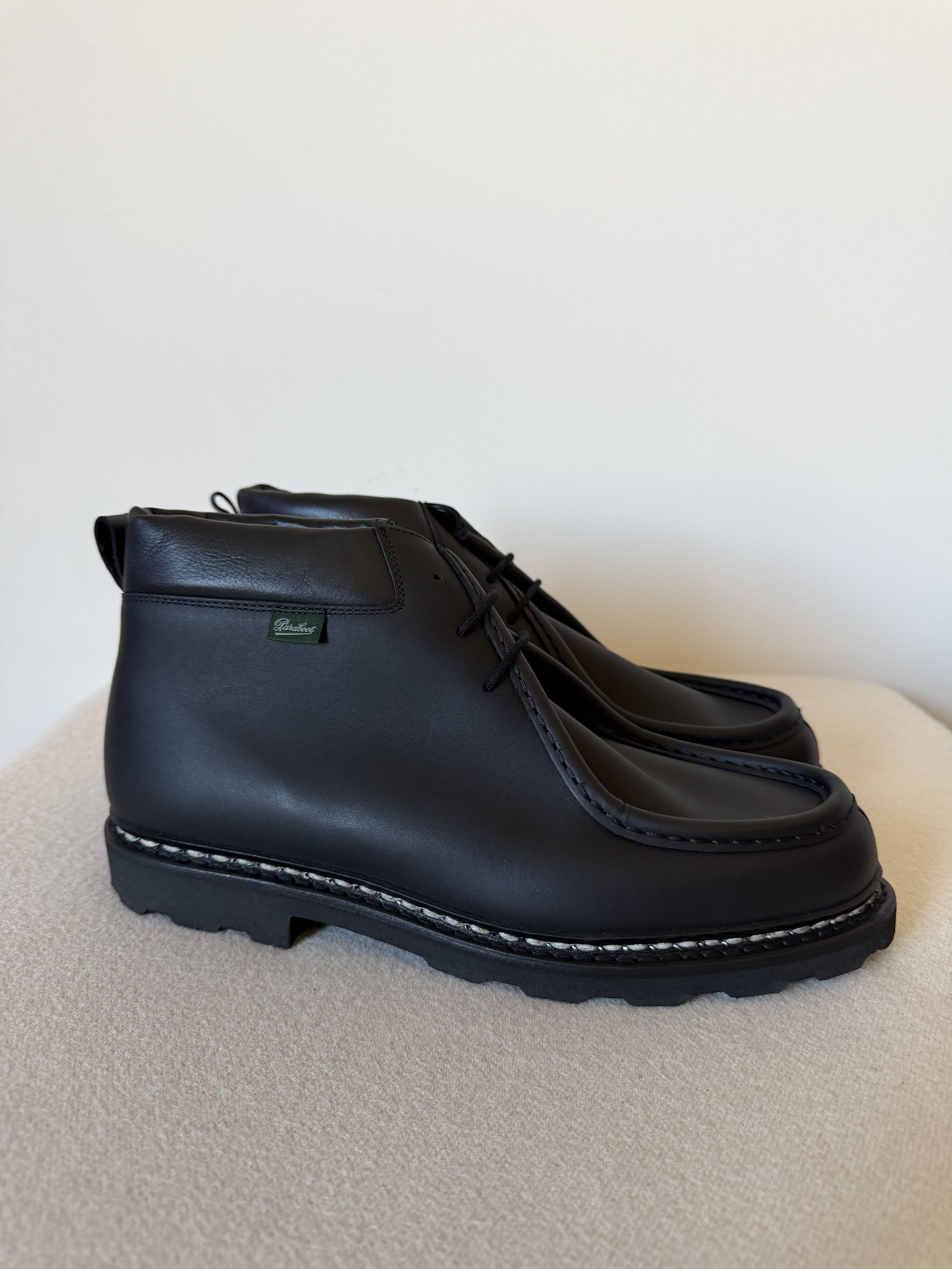 Paraboot Paraboot Milly Passant Marche in Black Leather Size US 12 / EU 45 - 1 Thumbnail