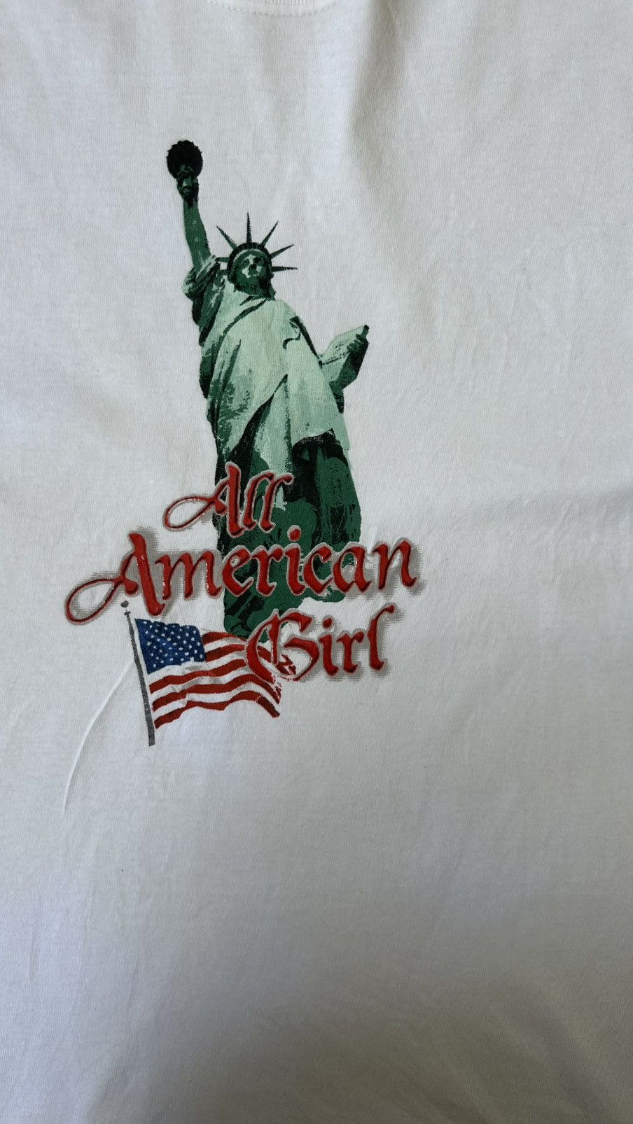 Vintage VINTAGE ALL AMERICAN GIRLS LIBERTY TEE Size US M / EU 48-50 / 2 - 2 Thumbnail