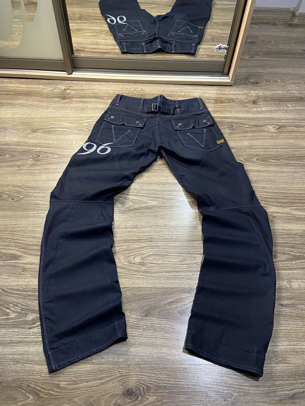 Avant Garde × Gstar × Vintage RARE G-STAR Y2K 90s Double Knee 