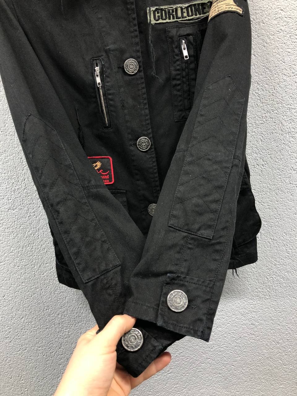 Japanese Brand Corleone womens jeans jacket M Size M / US 6-8 / IT 42-44 - 6 Thumbnail