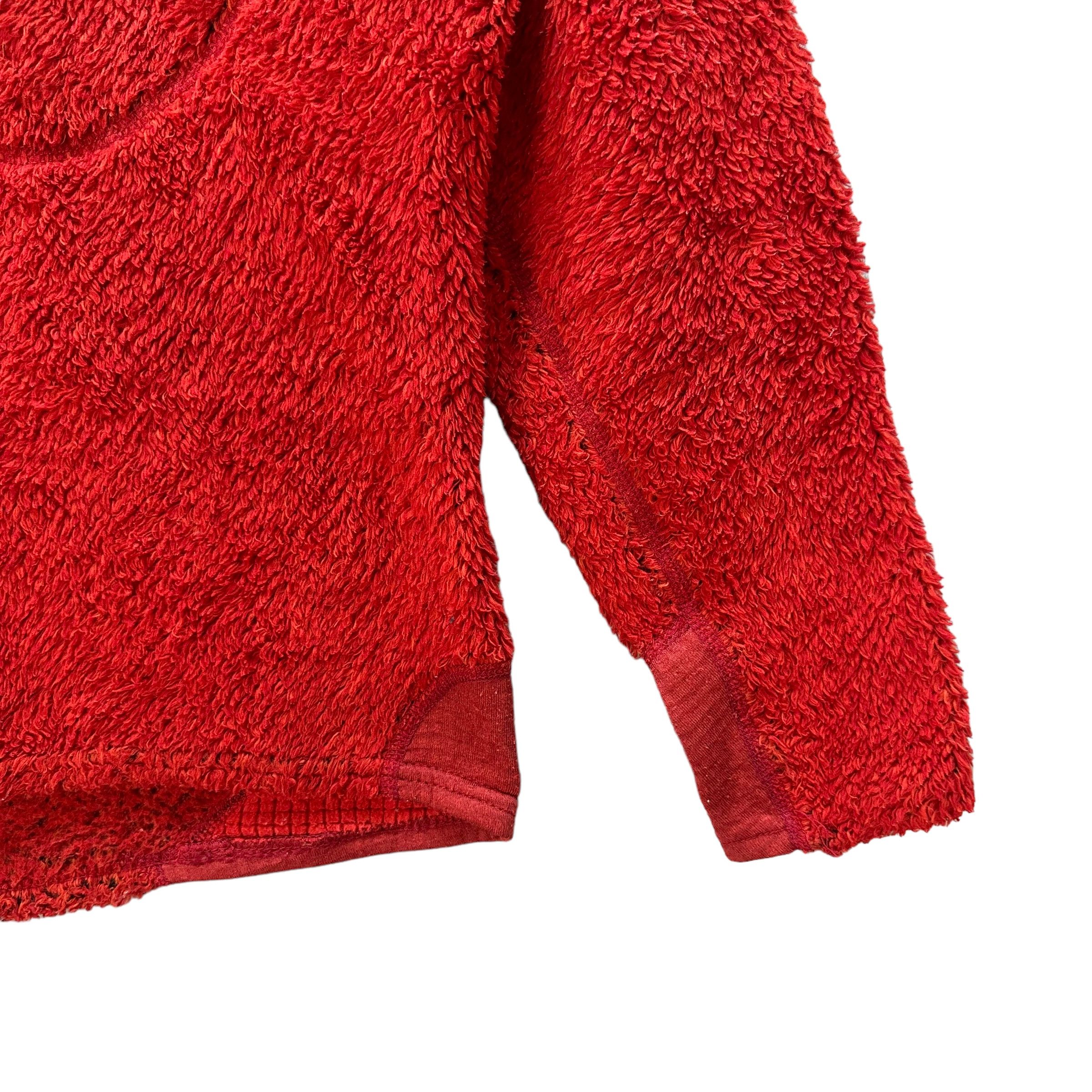 Patagonia PATAGONIA POLARTEC HALF ZIP DEEP PILE RED FLEECE #8737-023 Size US XS / EU 42 / 0 - 6 Thumbnail