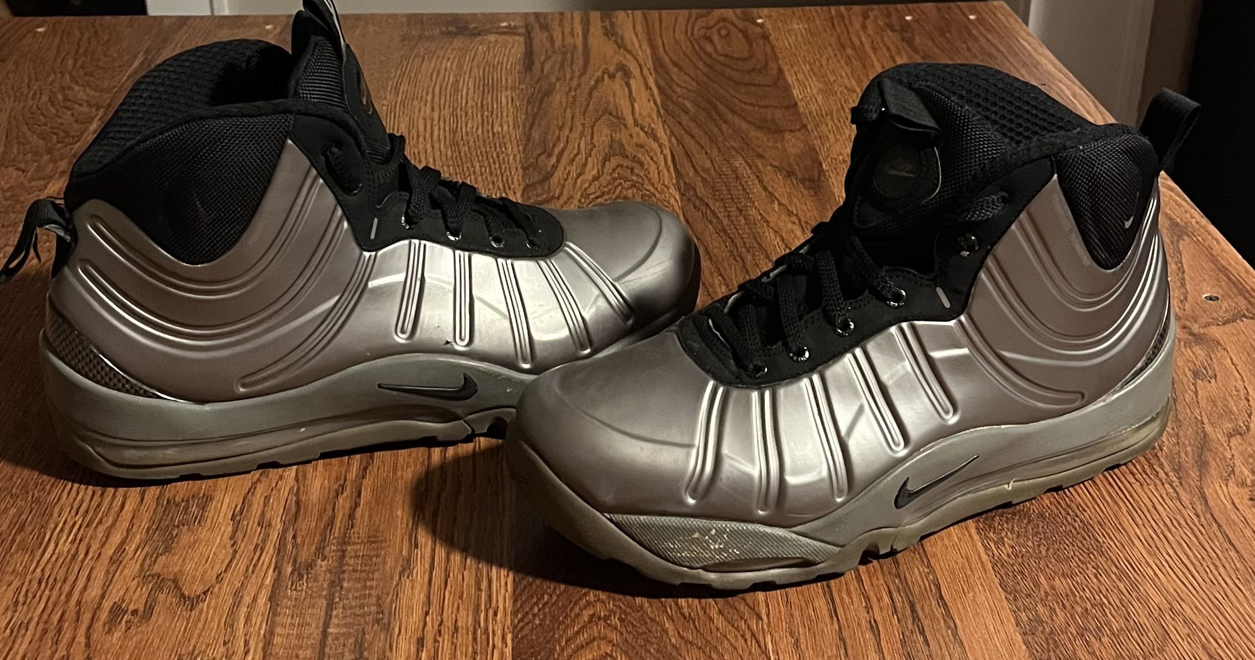 Nike Nike Air Max Bakin Posit Pewter Metallic Silver Sneakers Size US 10.5 / EU 43-44 - 1 Thumbnail