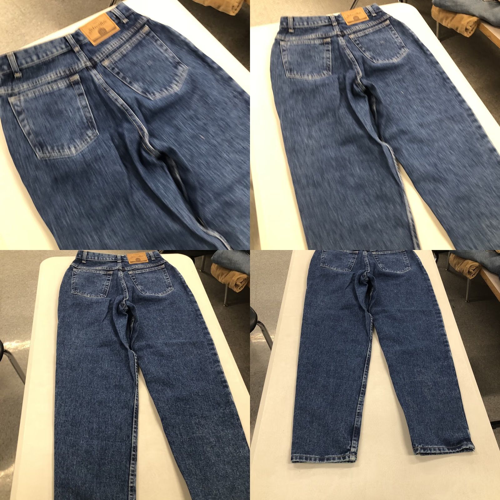 Vintage St. John's Bay Jeans Straight Leg Women's Denim High Rise Dark Wash size 8 Regular 26x27 Cotton 100% Blue Tapered City 90s Mens Women Girls Men Size 30" / US 8 / IT 44 - 8 Thumbnail