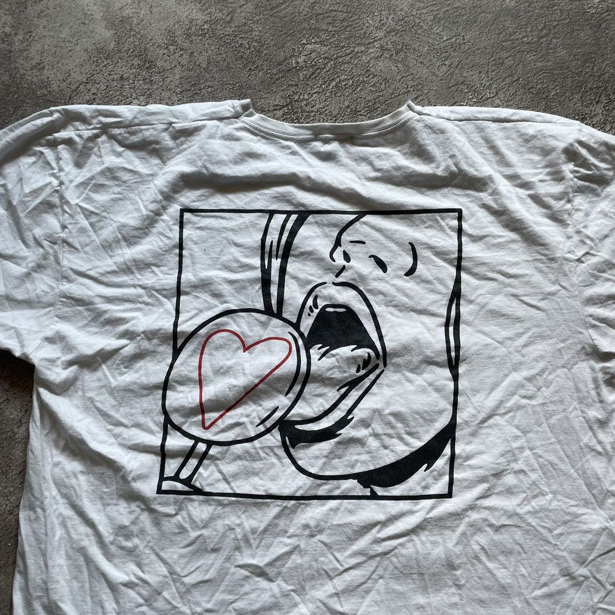 Vintage VINTAGE HUMOR TEE GIRL LICK LSD LOVE ART SEX Size US XXL / EU 58 / 5 - 3 Thumbnail