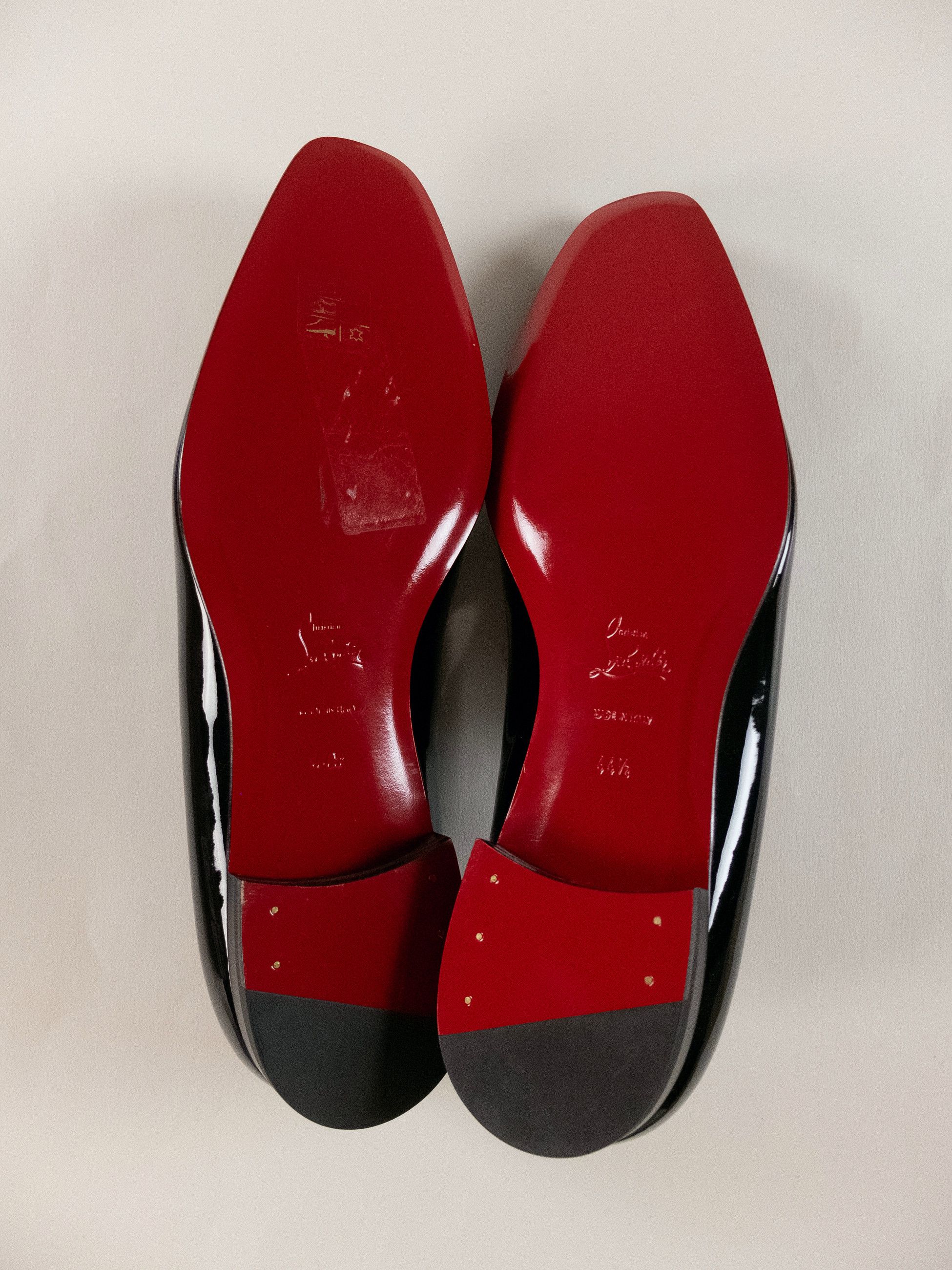 Christian Louboutin CHRISTIAN LOUBOUTIN Dandy Chick black patent leather shoes Size US 11.5 / EU 44-45 - 10 Thumbnail
