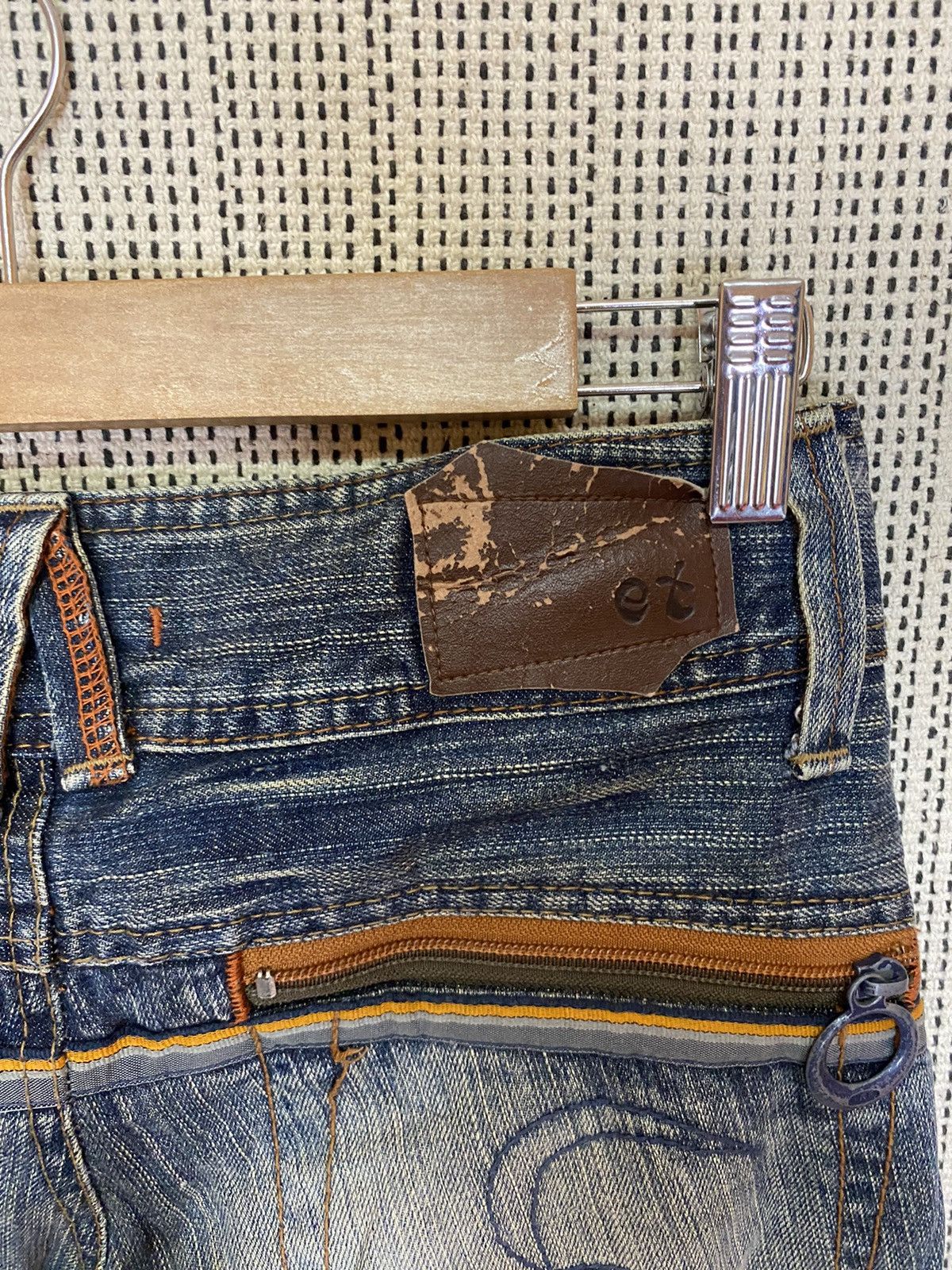 GOSTAR DE FUGA × Japanese Brand ‼️JAPANASE BRAND ET DENIM FLARED DISTRESSED‼️ Size US 29 - 7 Thumbnail