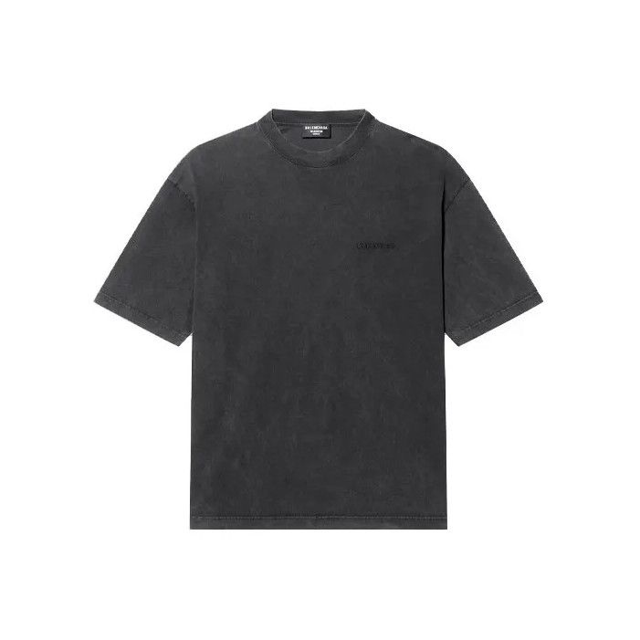 Balenciaga Balenciaga Short Sleeve Logo T-Shirt for Men Size US M / EU 48-50 / 2 - 1 Thumbnail
