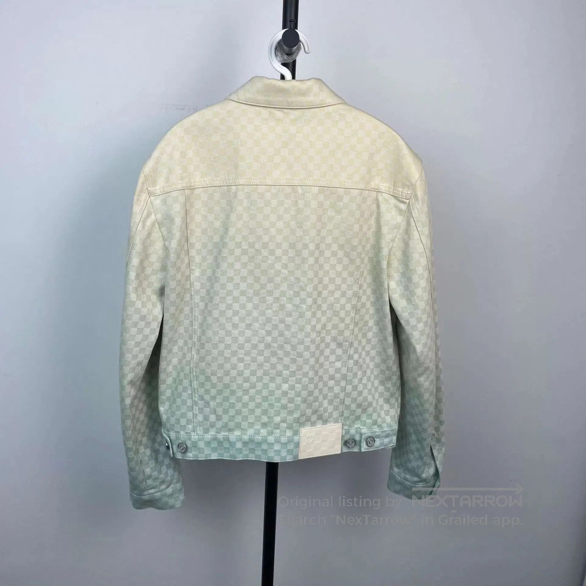 Louis Vuitton Multi Checkerboard Denim Jacket Size S. Size US S / EU 44-46 / 1 - 2 Thumbnail