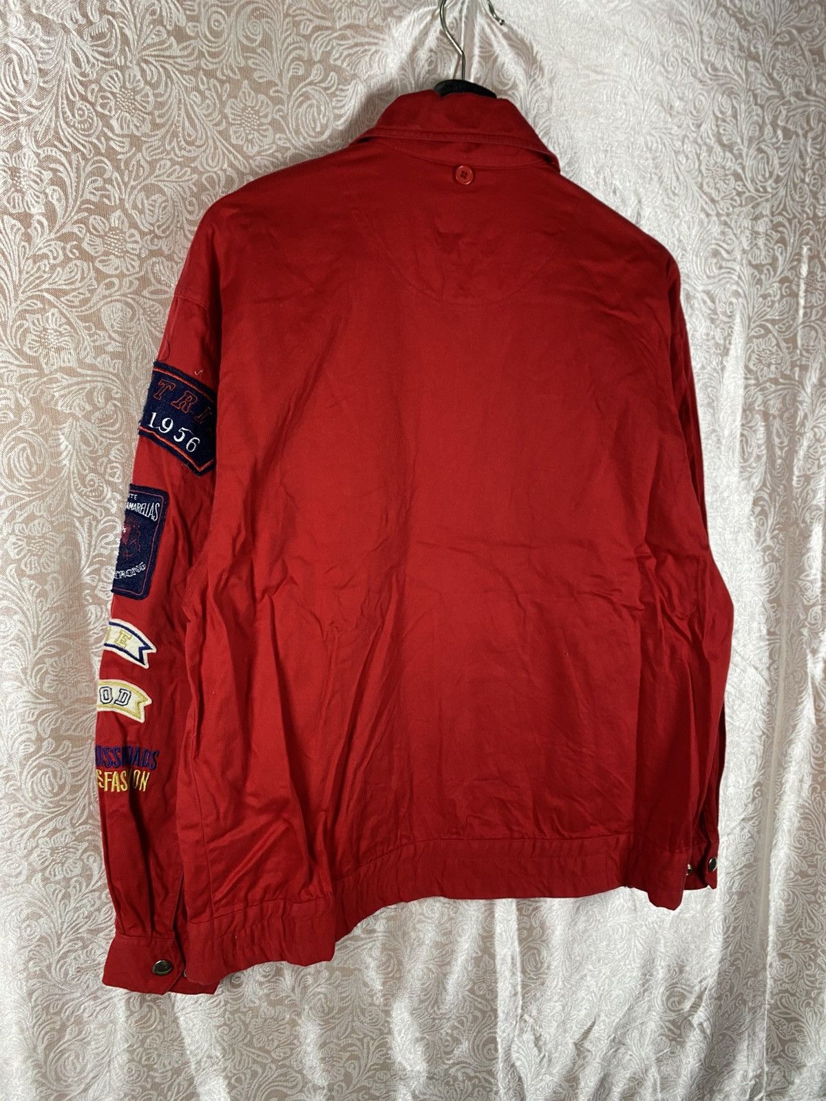 Japanese Brand Vintage Equatoriale Island Red Patch Jacket Union League Size US M / EU 48-50 / 2 - 11 Thumbnail
