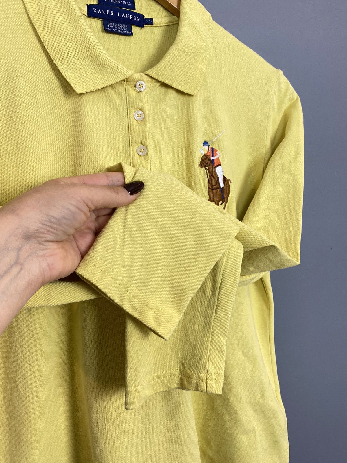 Ralph Lauren Polo Ralph Lauren The Skinny Polo Shirt Long Sleeve women Size L / US 10 / IT 46 - 9 Thumbnail