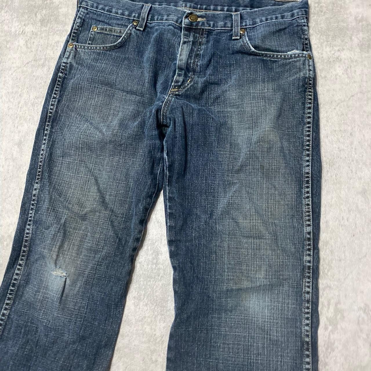 Wrangler Wrangler blue denim jeans jeans Size US 32 / EU 48 - 3 Thumbnail