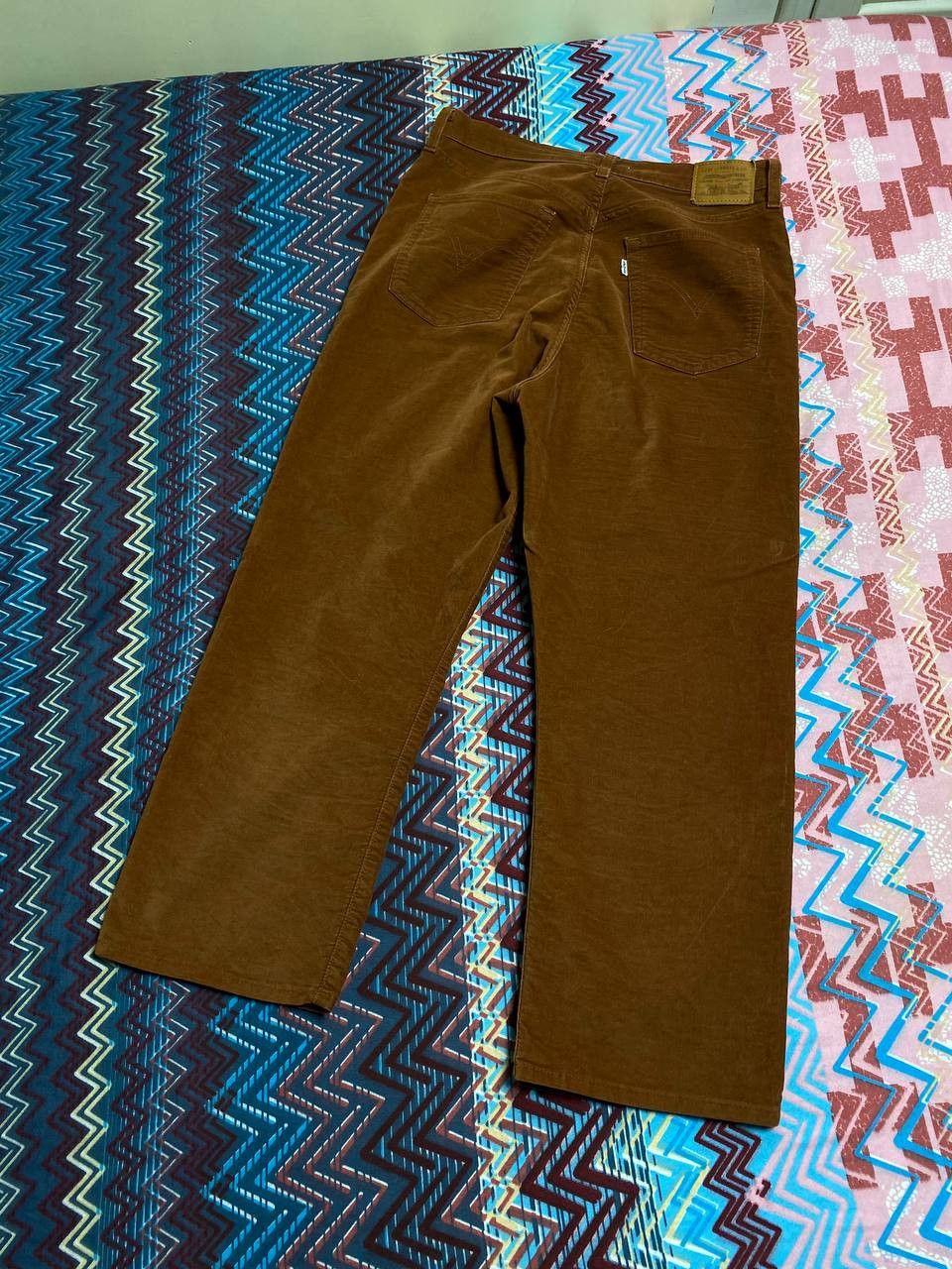 Levi's vintage denim pants brown Levi's premium Y2K streetwear Size US 31 - 16 Thumbnail