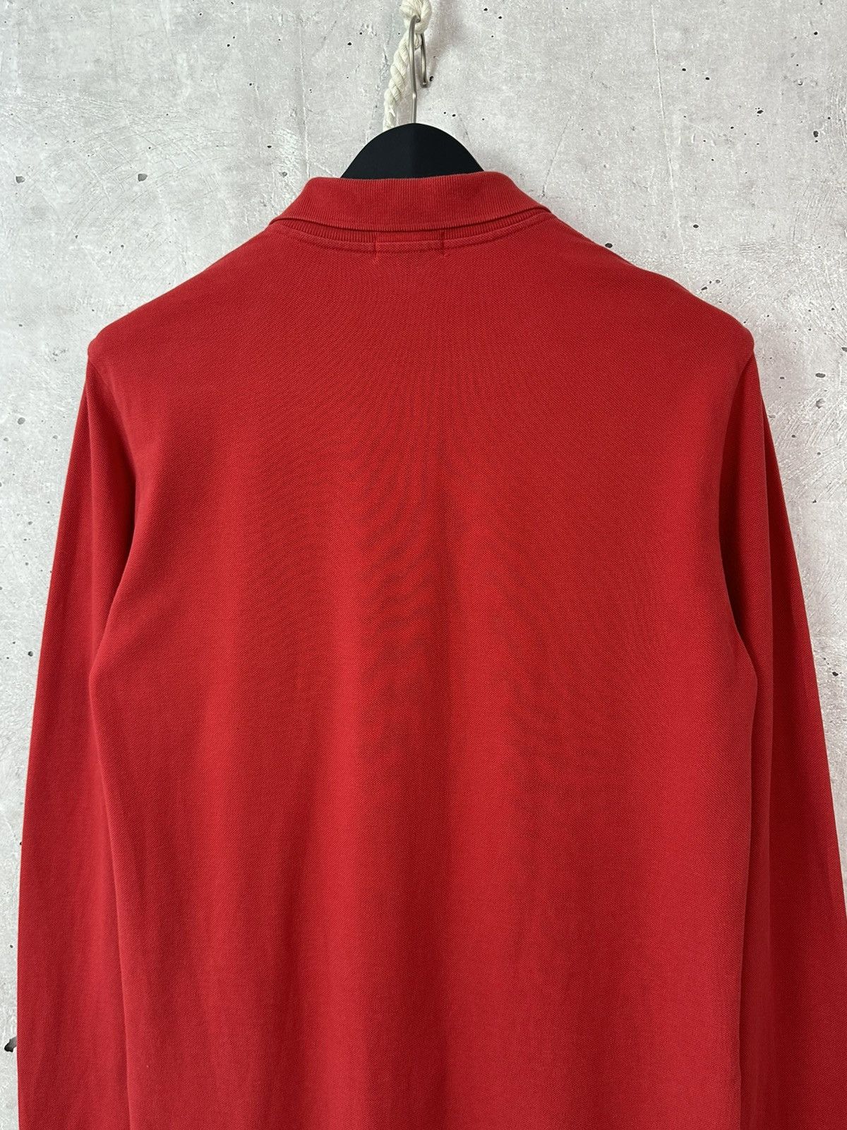 Ralph Lauren Vintage Ralph Lauren Red Long Sleeve Polo Size US M / EU 48-50 / 2 - 7 Thumbnail