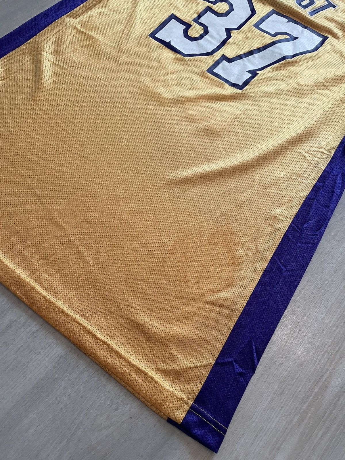 Adidas × Vintage RARE Vintage Adidas Los Angeles Lakers Ron Artest Sz L Size US L / EU 52-54 / 3 - 2 Thumbnail
