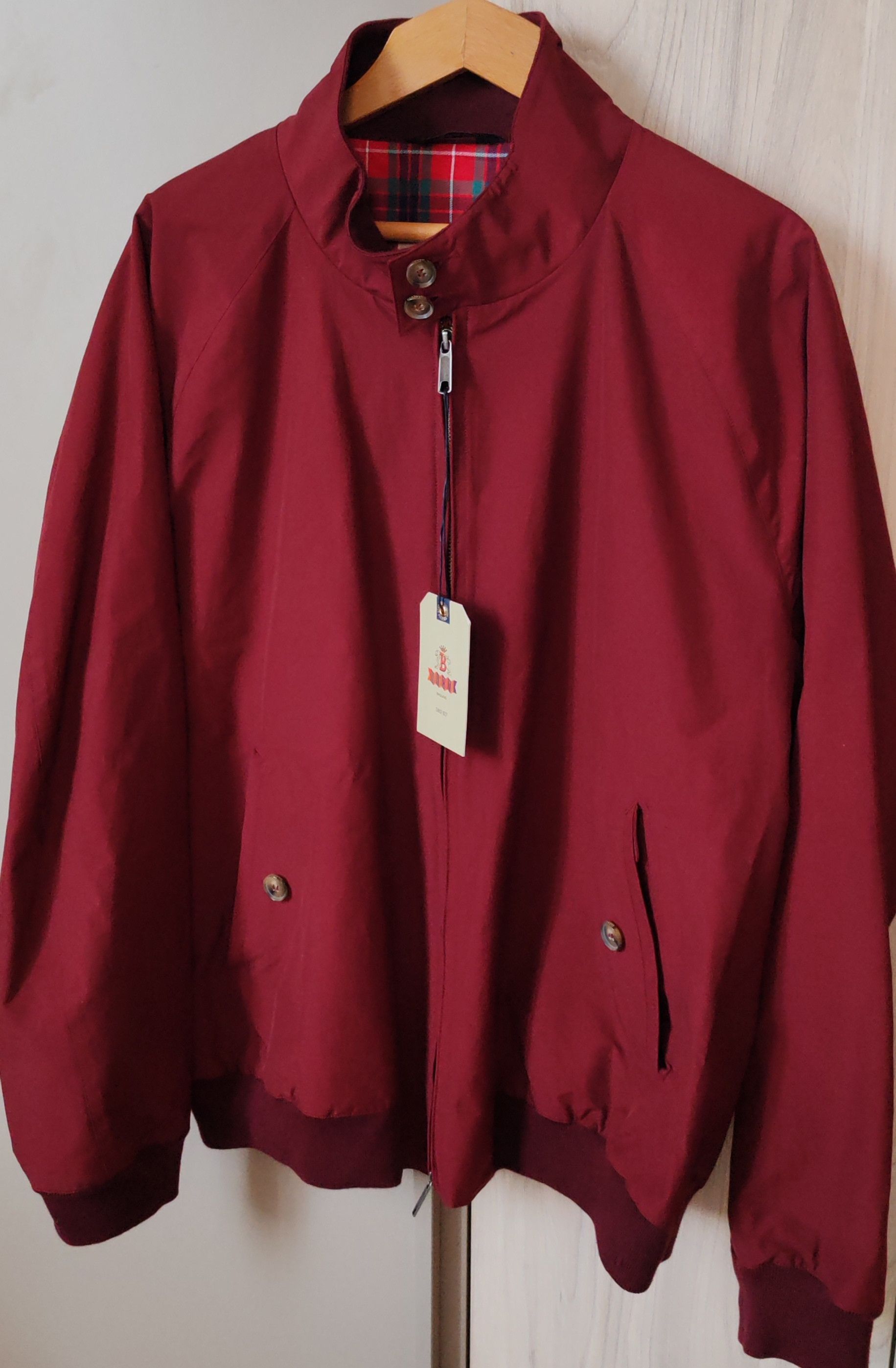 Baracuta Veste Bordeau Baracuta G9 /Classic Clot 5232 Tg:48Uk. Size US M / EU 48-50 / 2 - 1 Thumbnail