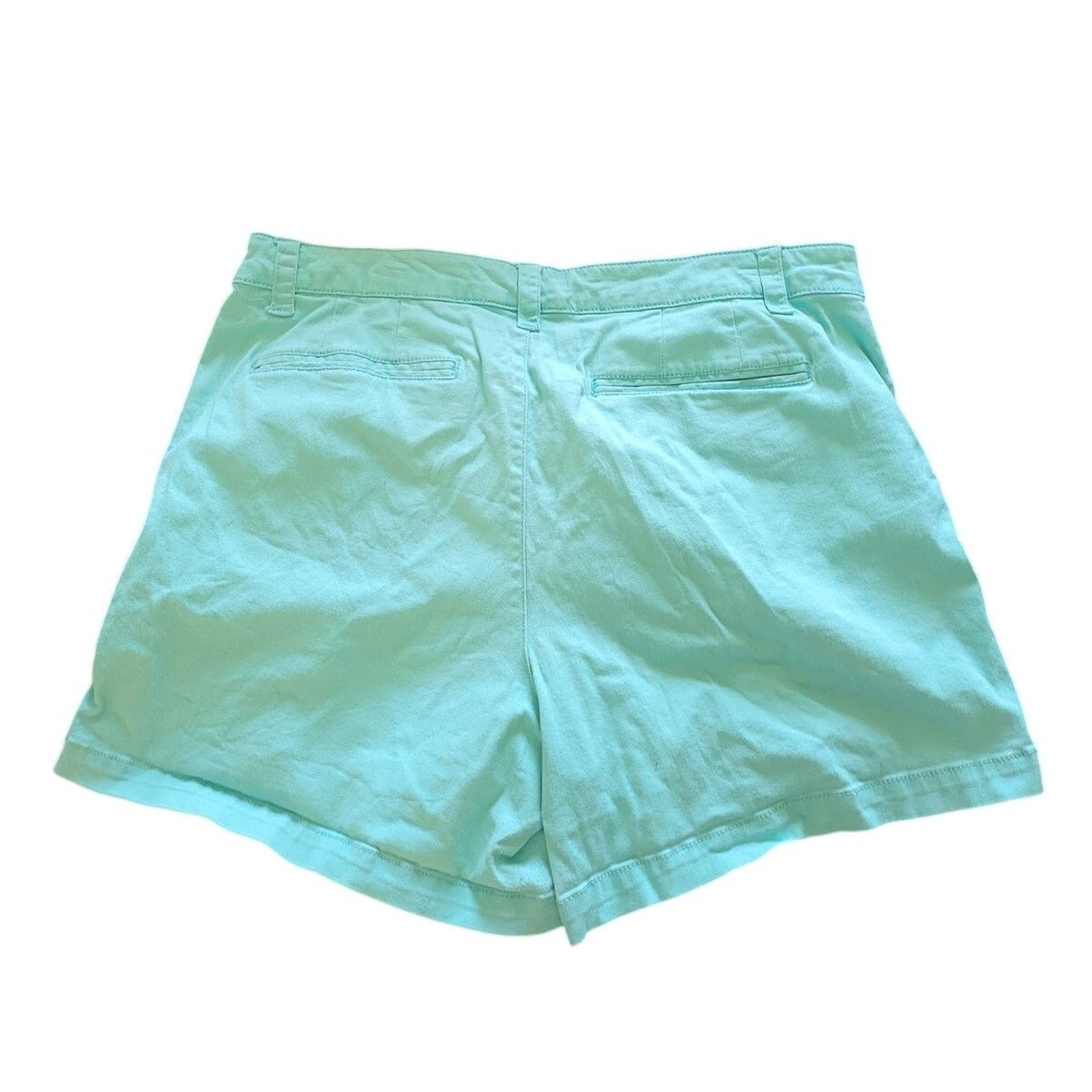 Other Lane Bryant Teal Cotton Shorts - Size 18 Size 40" / US 18 - 2 Thumbnail