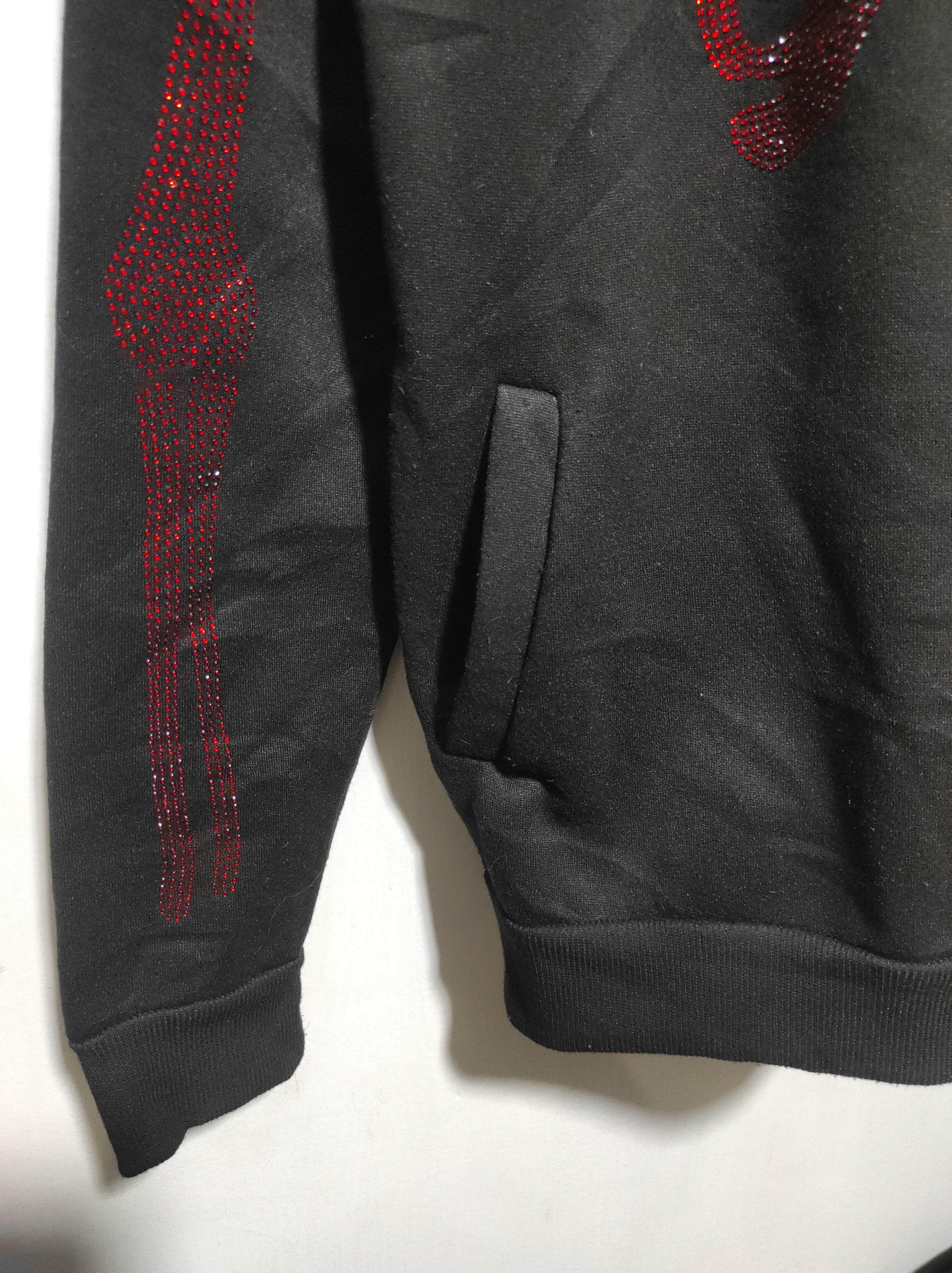 Hysteric Glamour Skull Half Zip Fur Hoodie IfSixWasNine LGB style Size US M / EU 48-50 / 2 - 8 Thumbnail