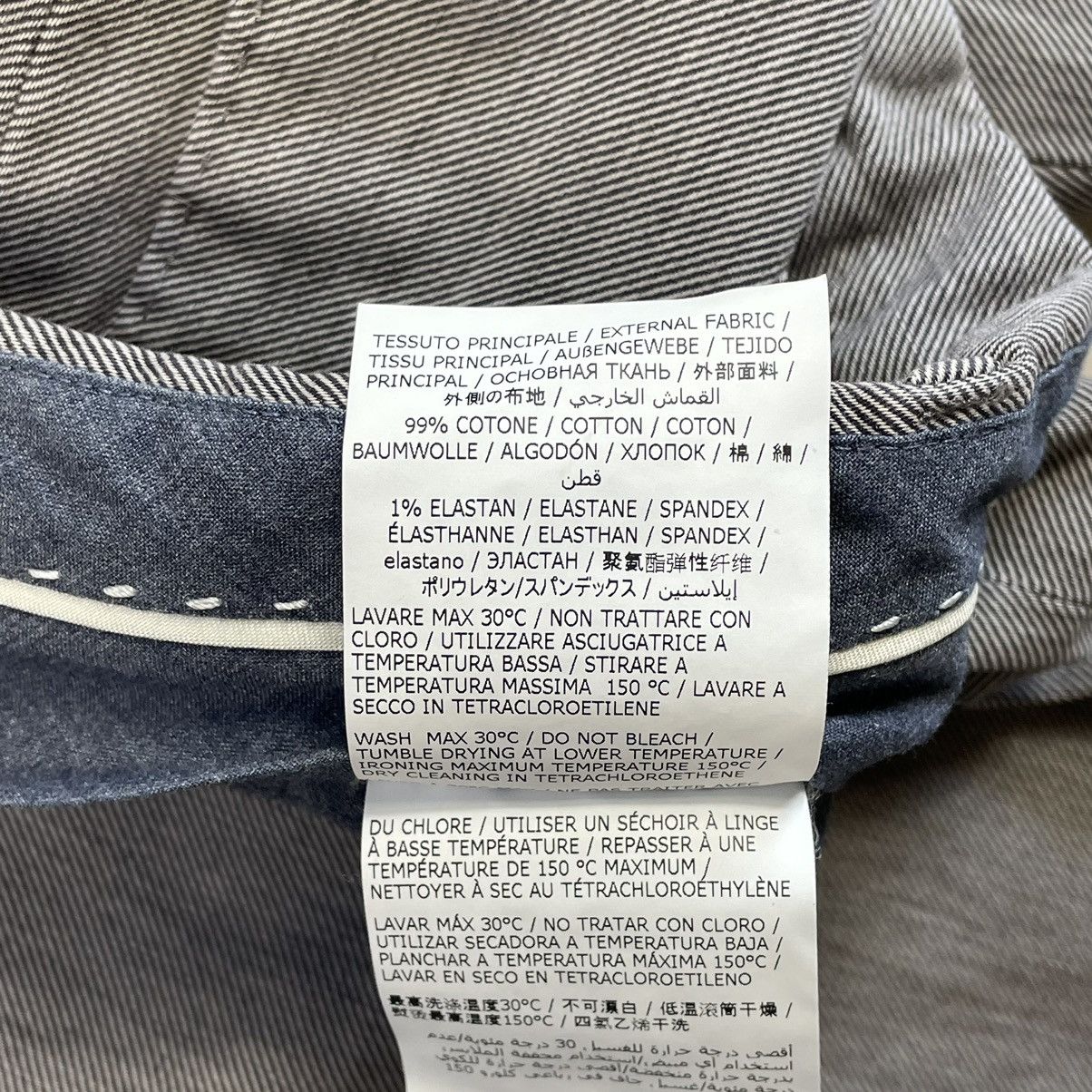 Boggi Boggi Milano Men's Oldmoney Classic Trousers Chino Pants Size 52R - 12 Thumbnail
