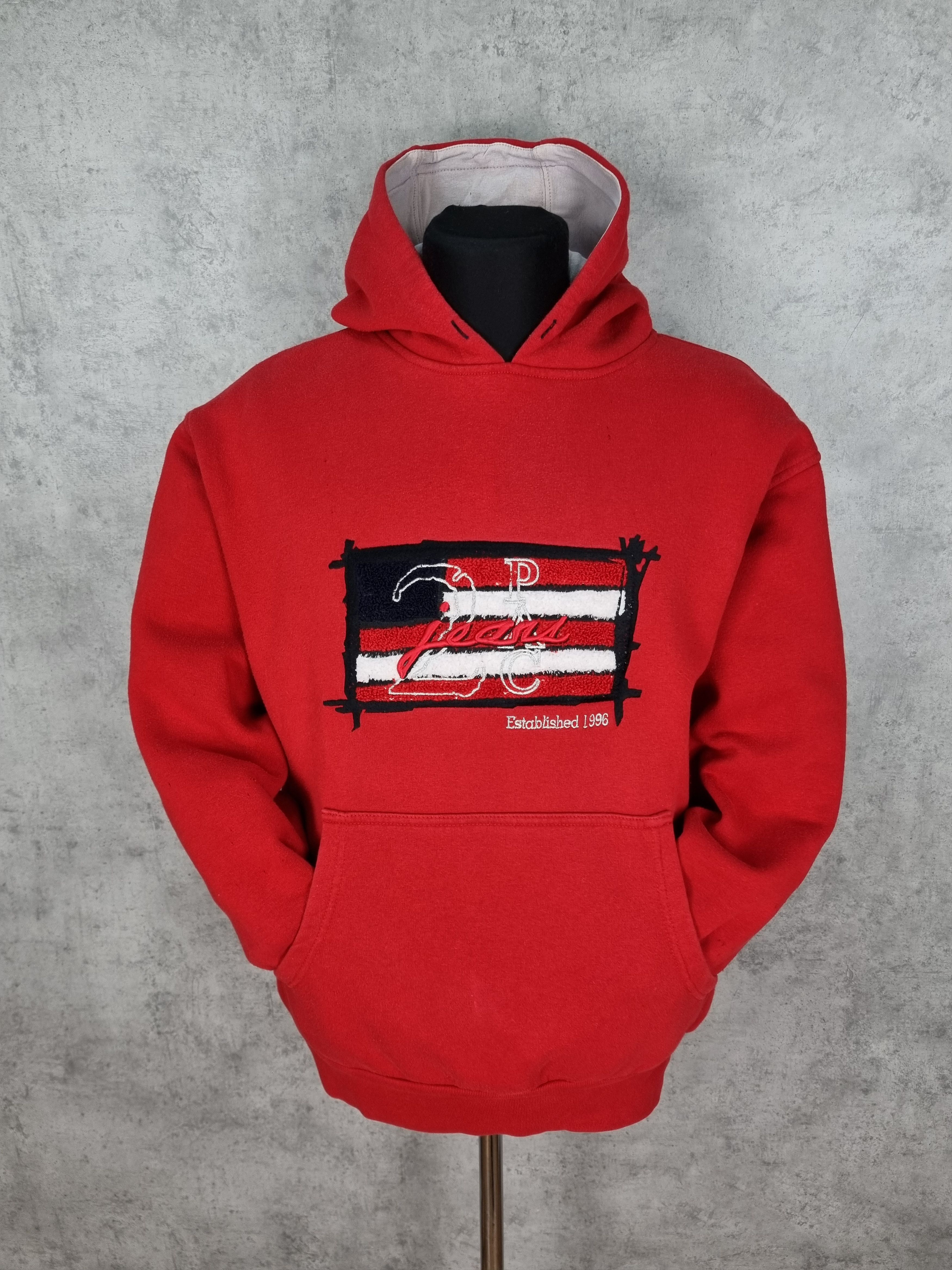 Rap Tees 2PAC Spellout Big Logo Distressed Hoodie Size US L / EU 52-54 / 3 - 1 Thumbnail